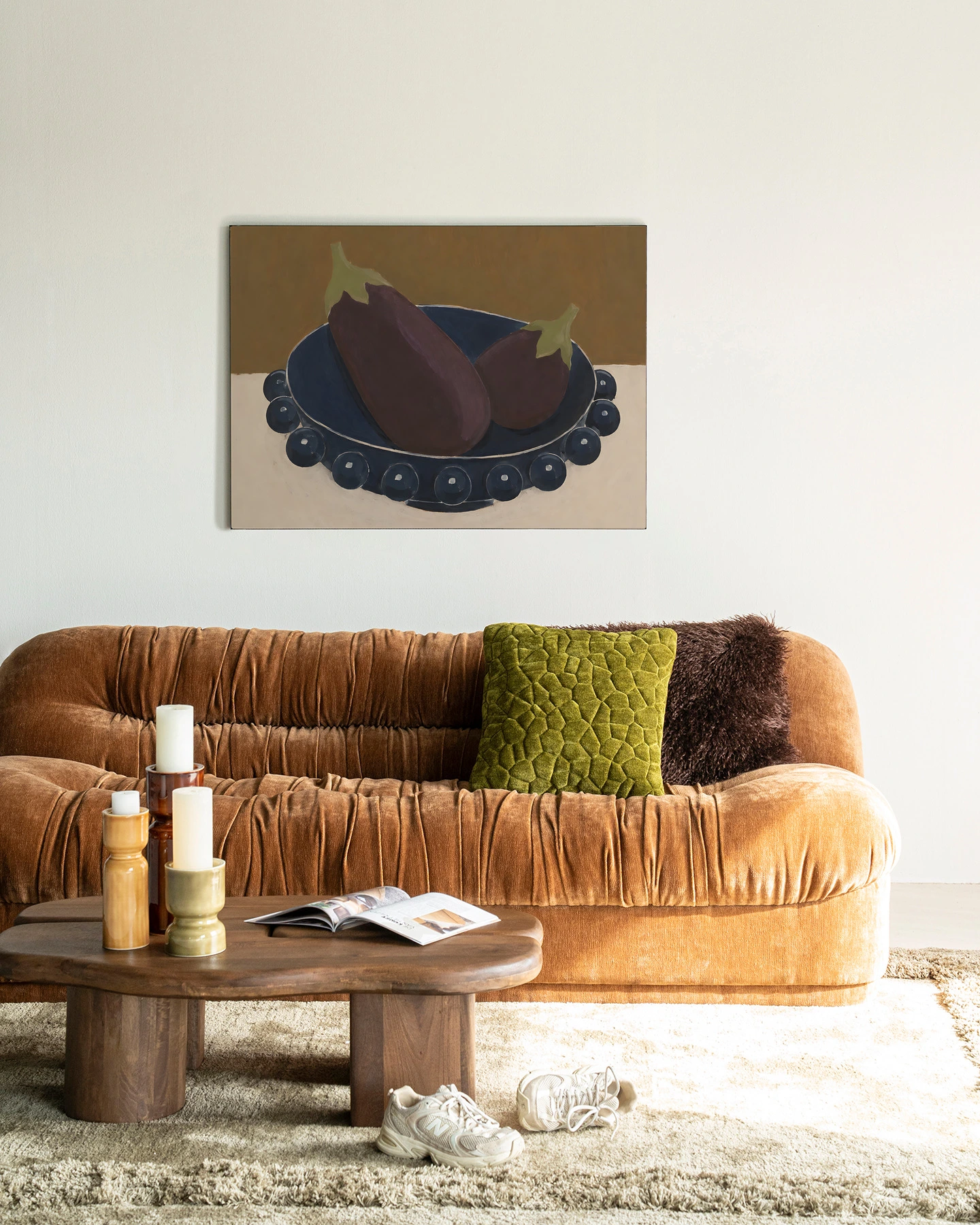 Wandtuch Eggplant Bowl - Urban Cotton
