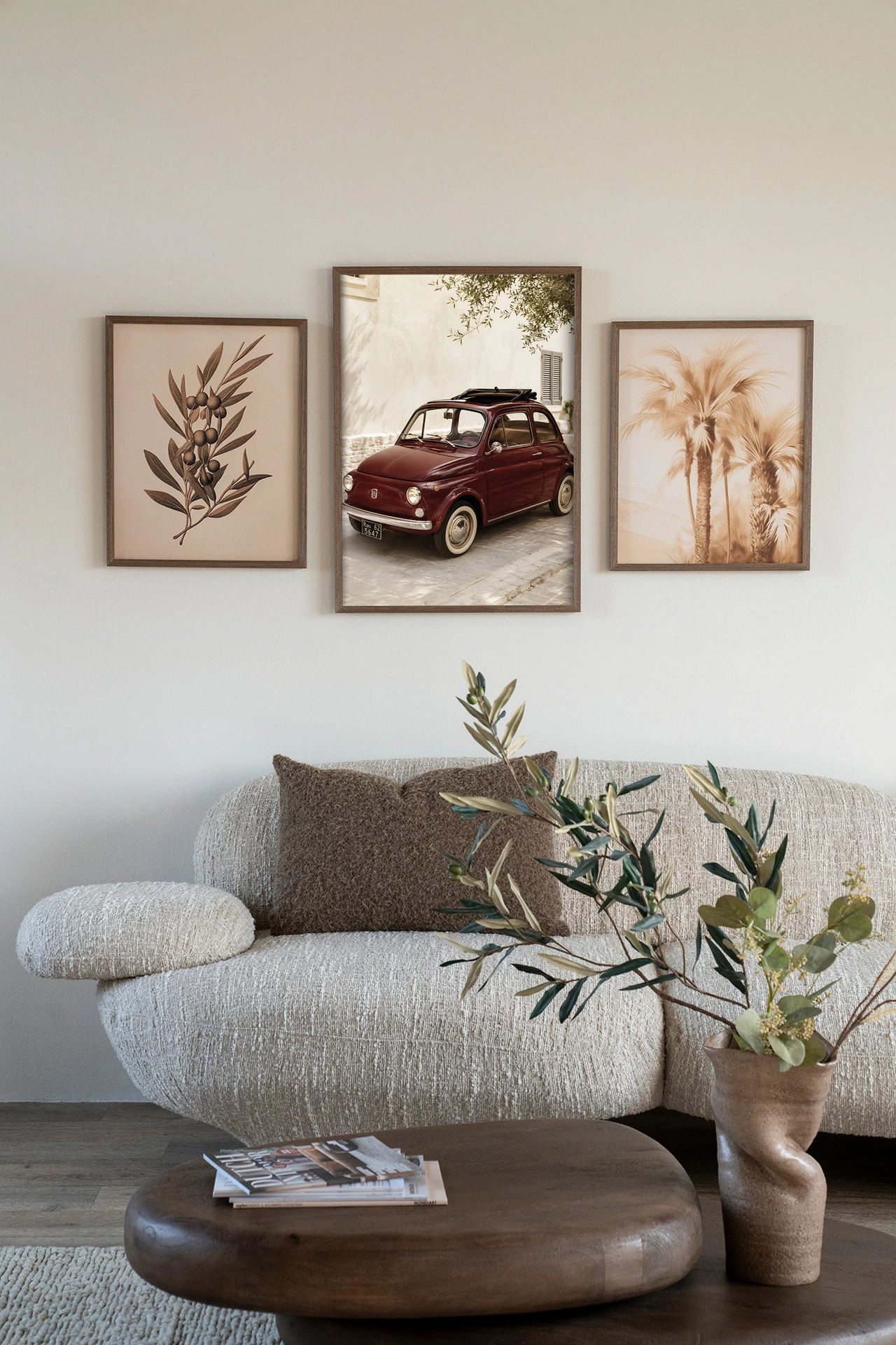 Wall Hanging Fiat Bambino Red - Urban Cotton