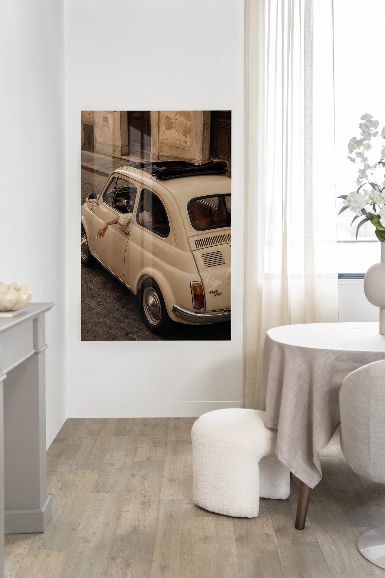Wandtuch Fiat Bambino Crema - Urban Cotton