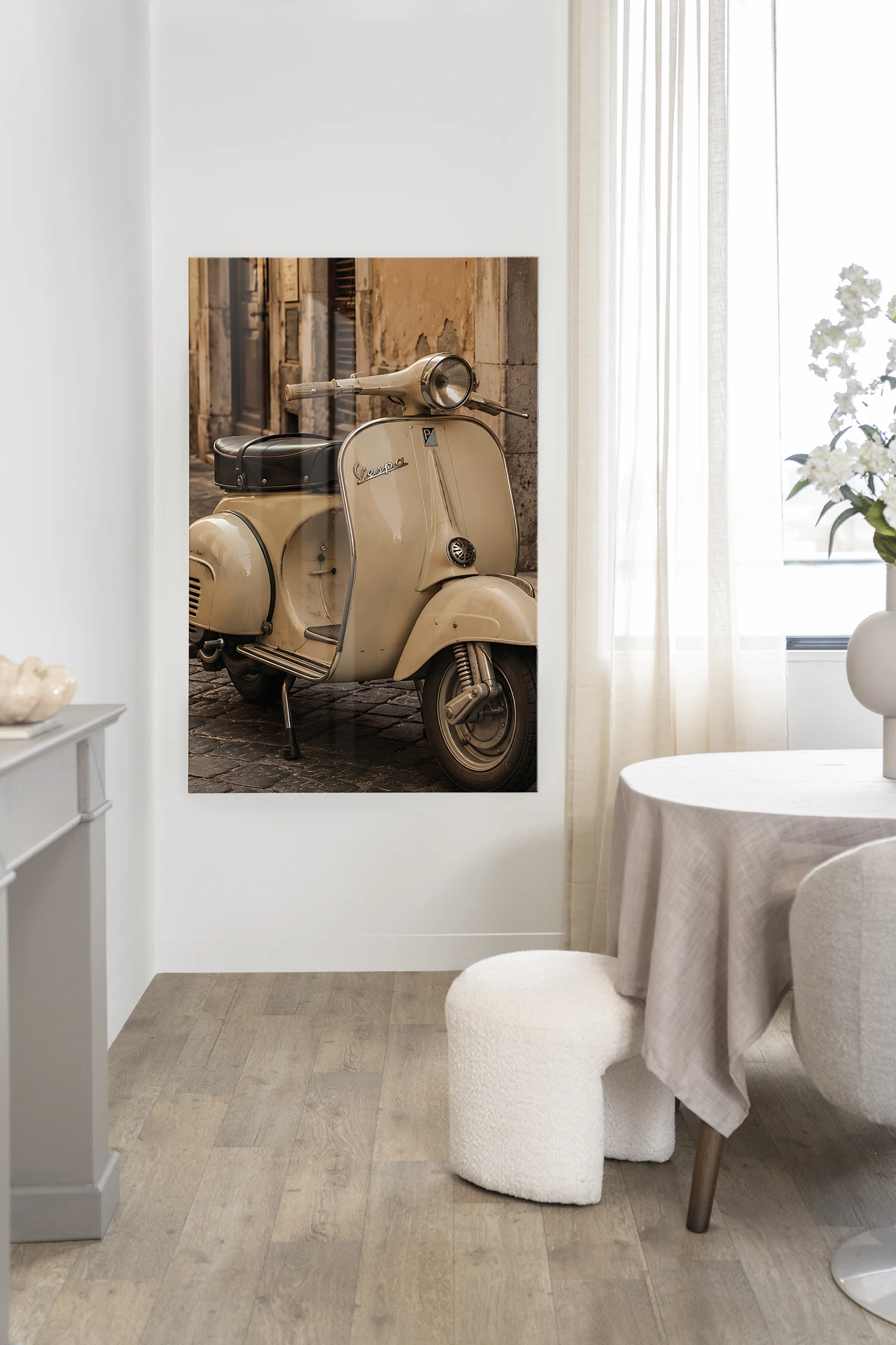 Wall Hanging Vespa Crema - Urban Cotton
