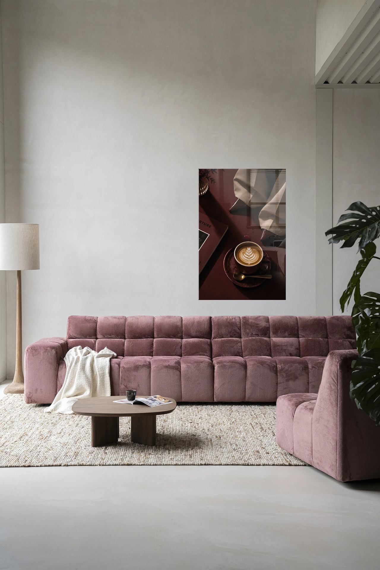 Wandtuch Coffee Time Red - Urban Cotton