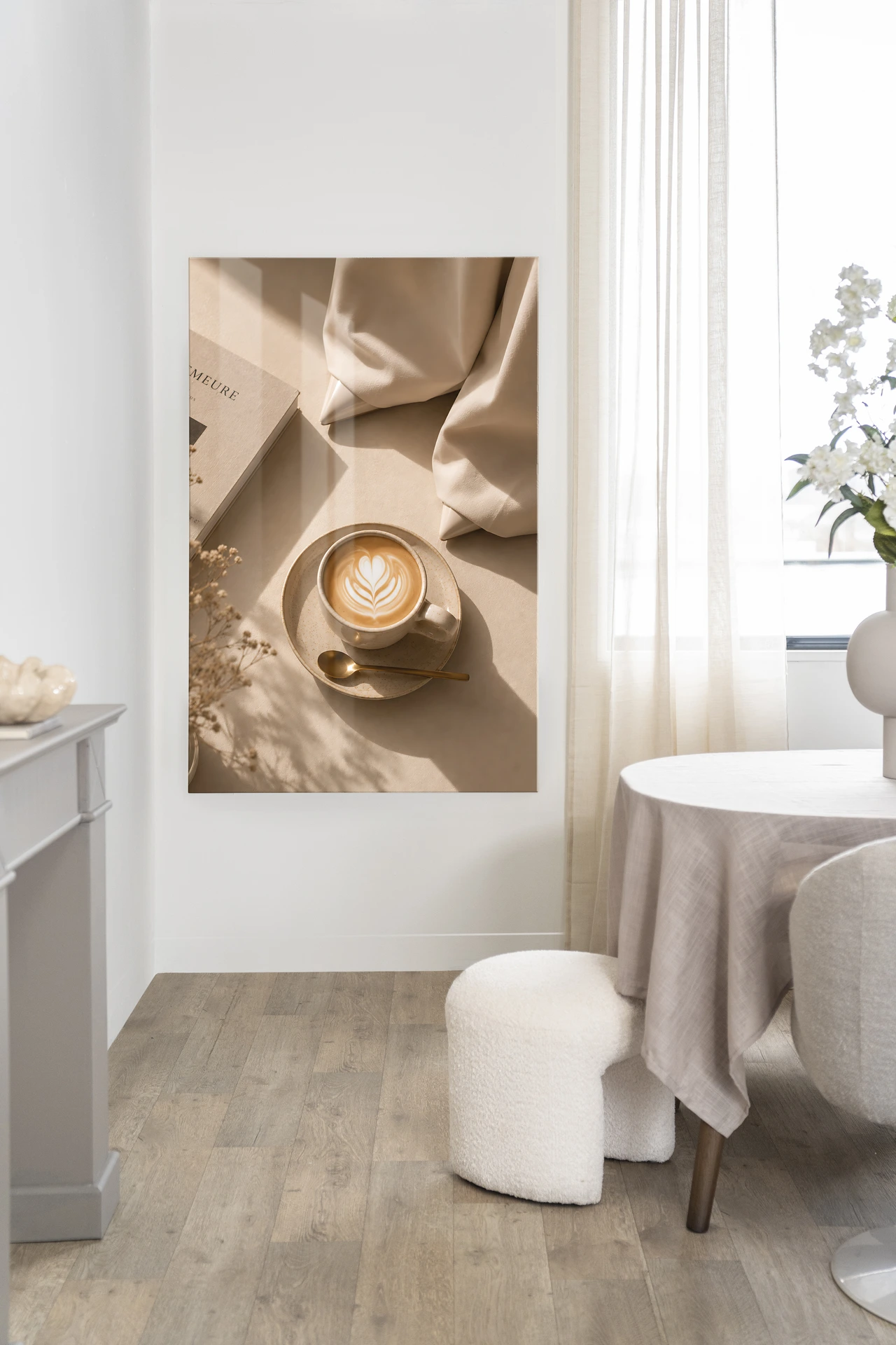 Wandtuch Coffee Time Creme - Urban Cotton