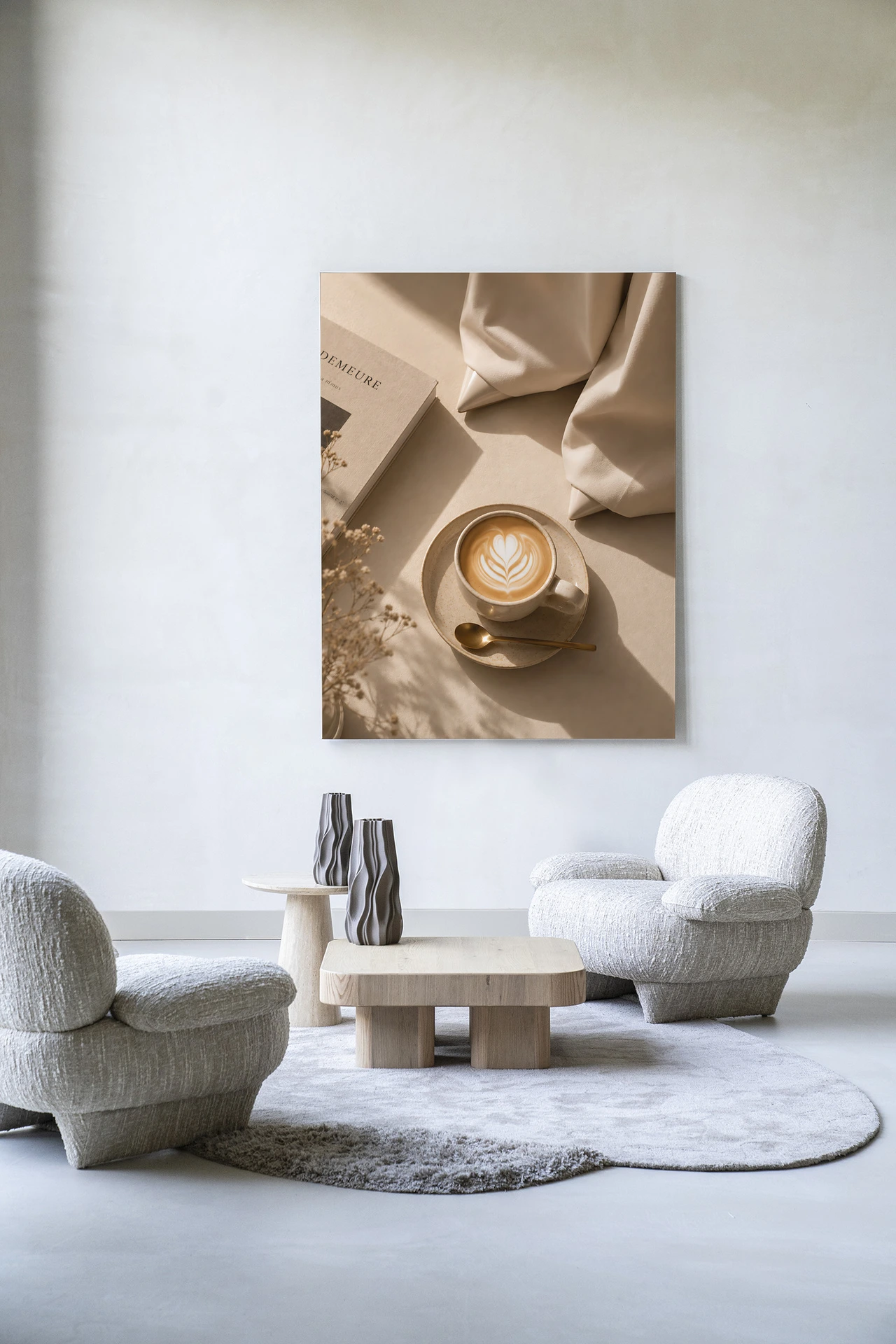 Wandtuch Coffee Time Creme - Urban Cotton