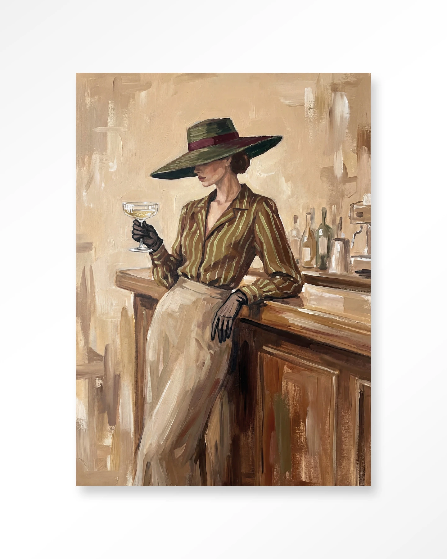 Wandtuch Martina - Urban Cotton (Warm tones)