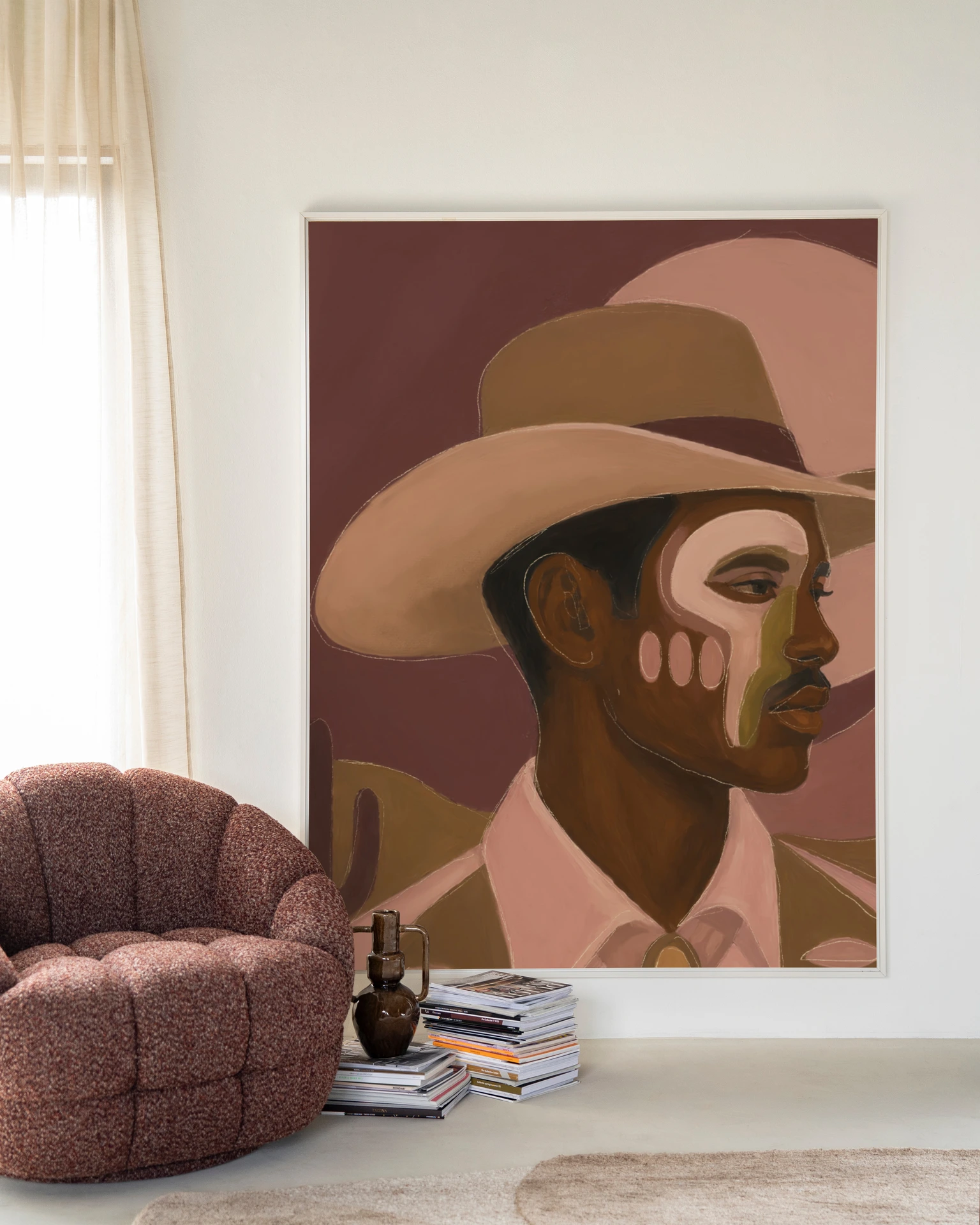 Wandtuch Western Night - Urban Cotton