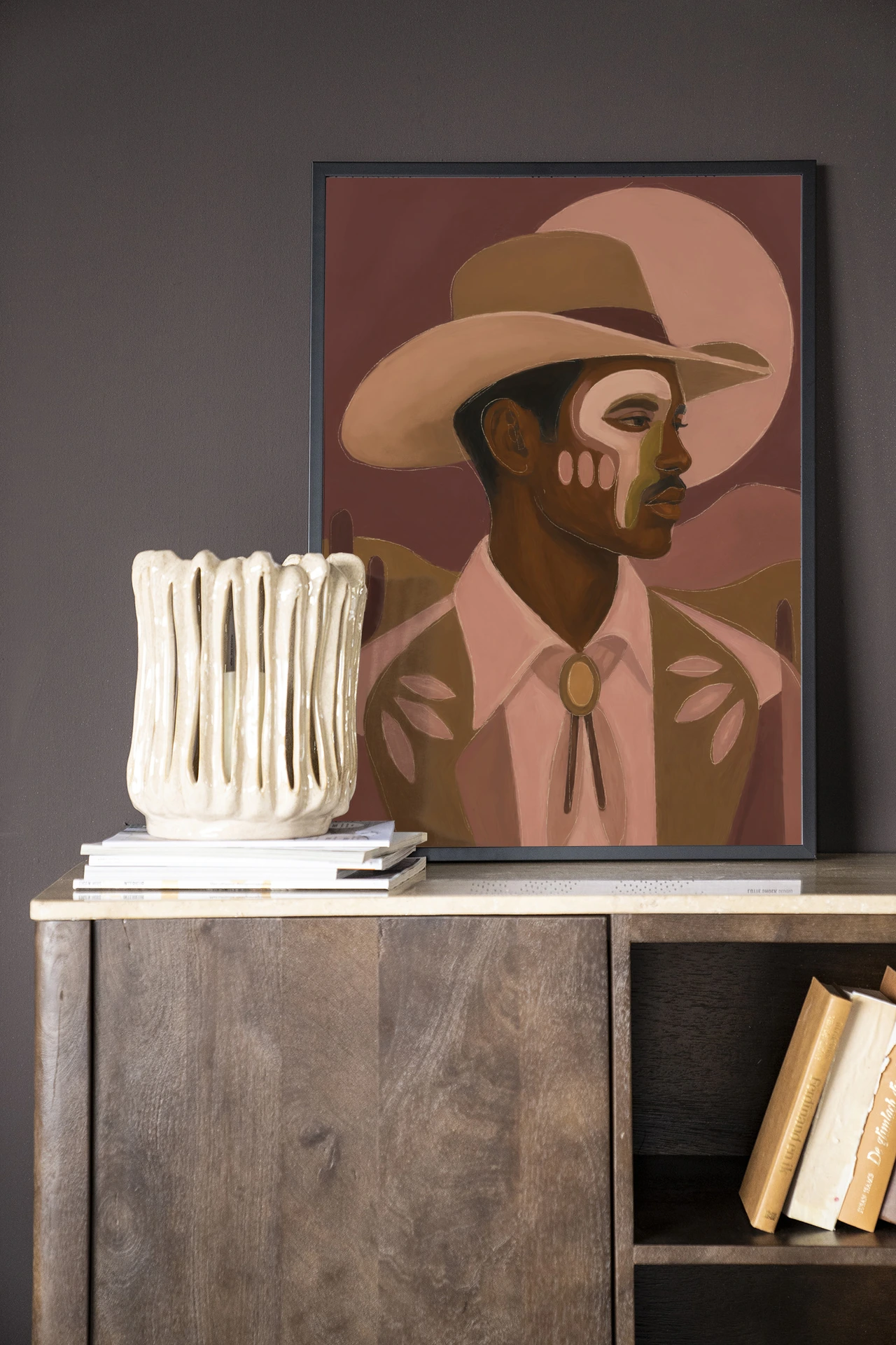 Wandtuch Western Night - Urban Cotton
