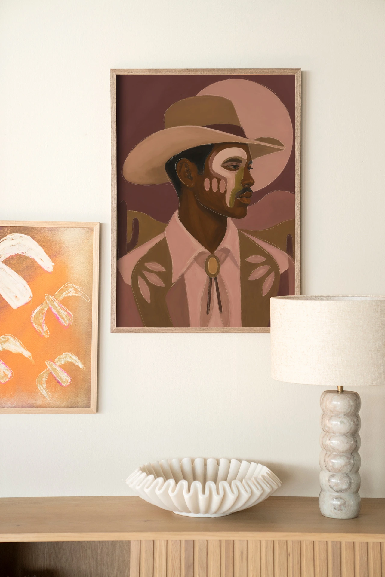 Wandtuch Western Night - Urban Cotton