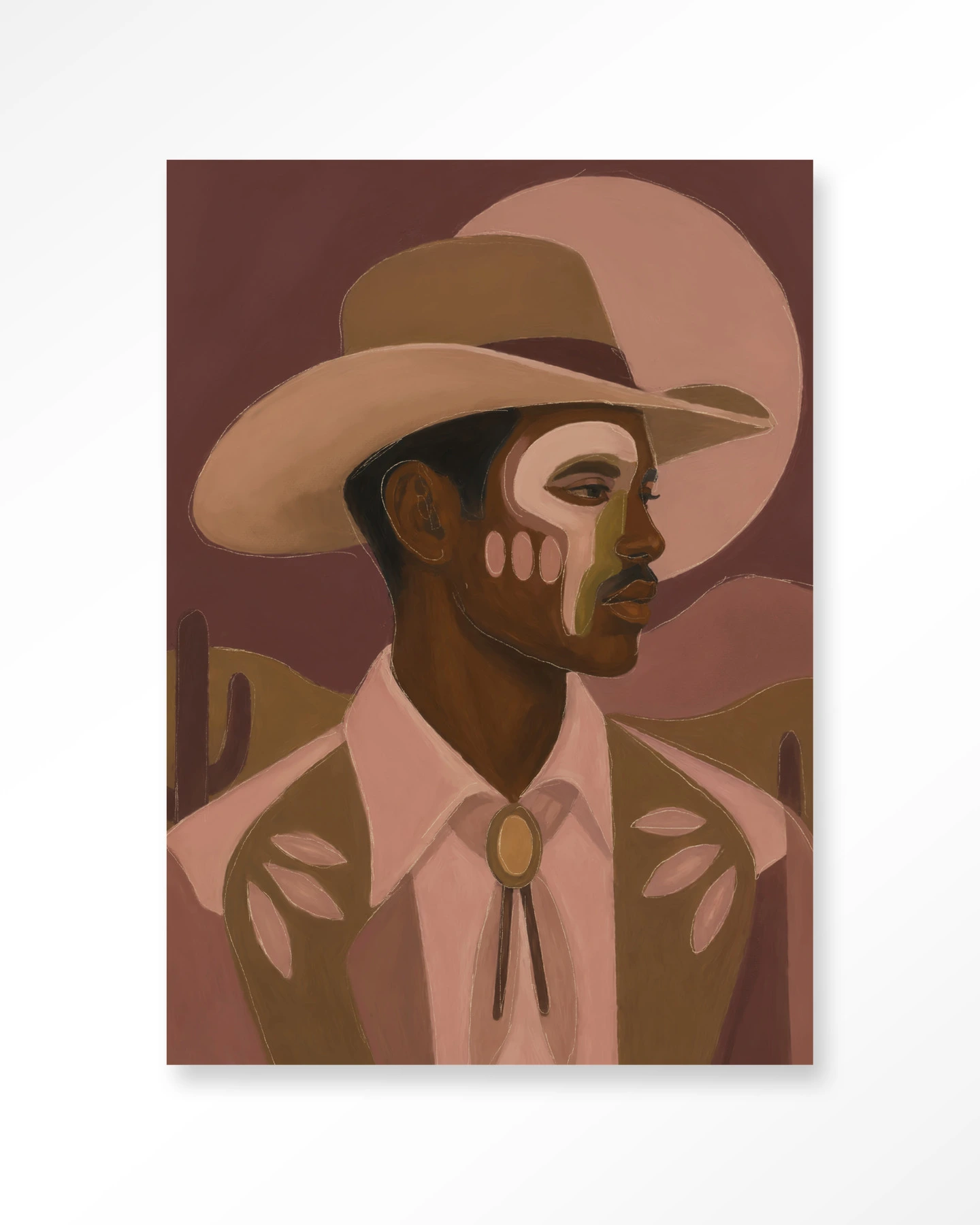 Wandtuch Western Night - Urban Cotton - Urban Cotton