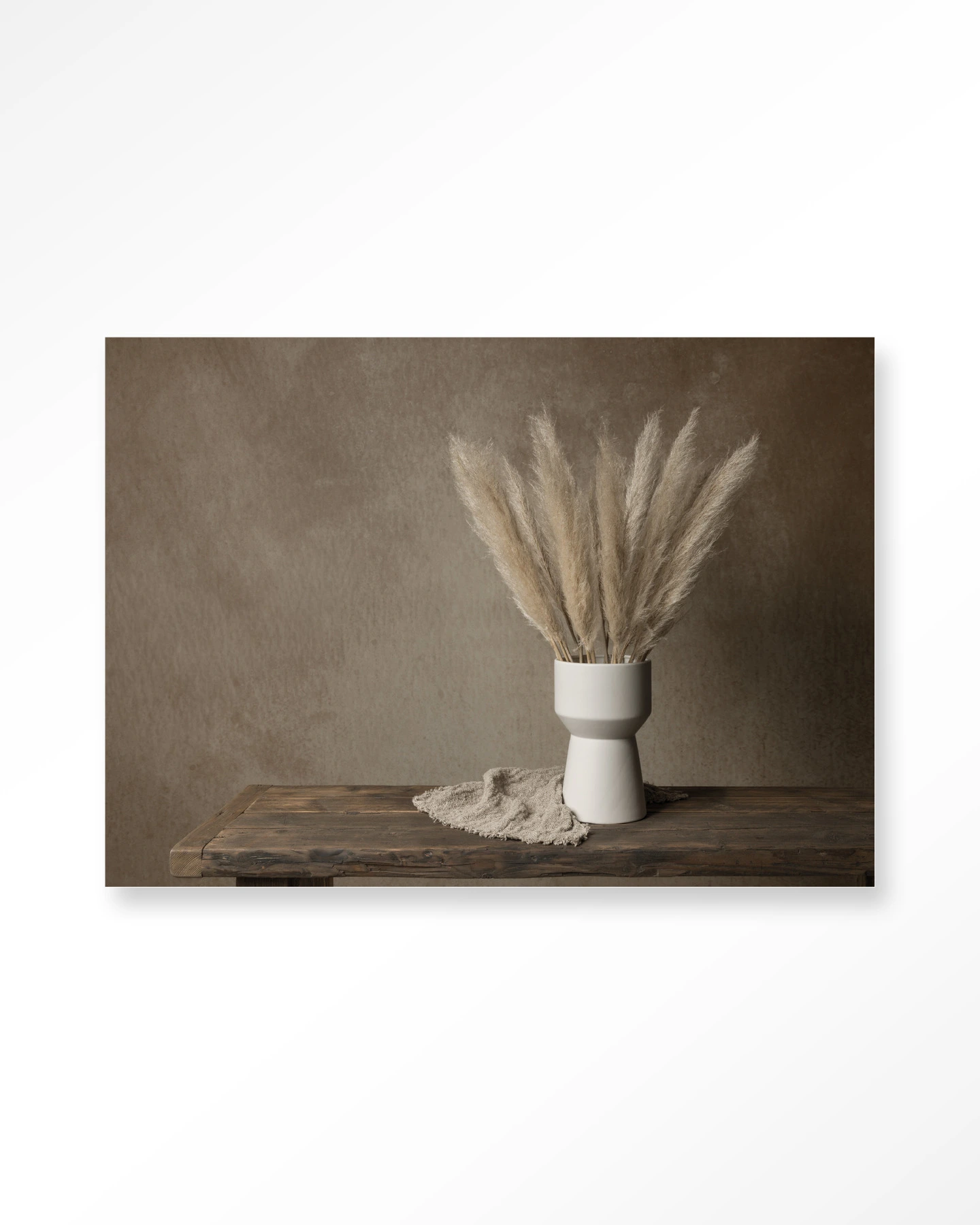 Wandtuch Natural Pampas Plumes - Urban Cotton - Urban Cotton