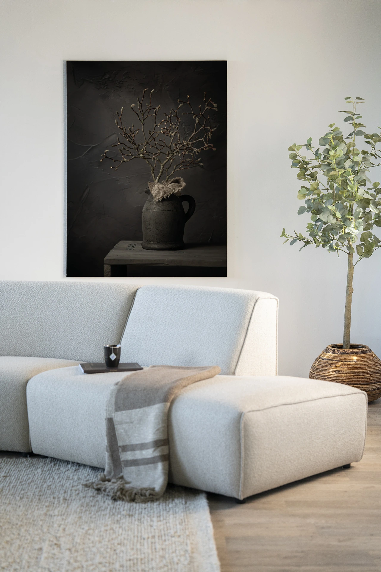 Wandtuch Rustic Magnolia Branch - Urban Cotton