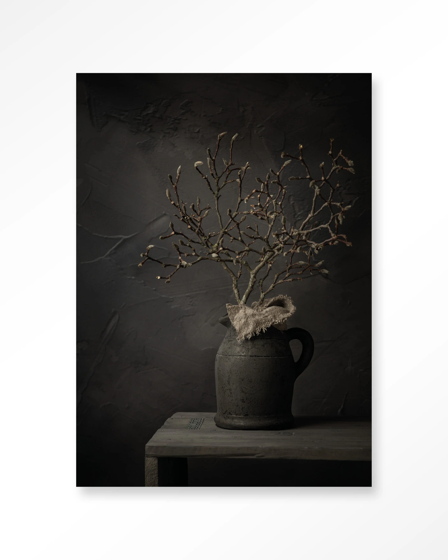Wandtuch Rustic Magnolia Branch - Urban Cotton - Urban Cotton