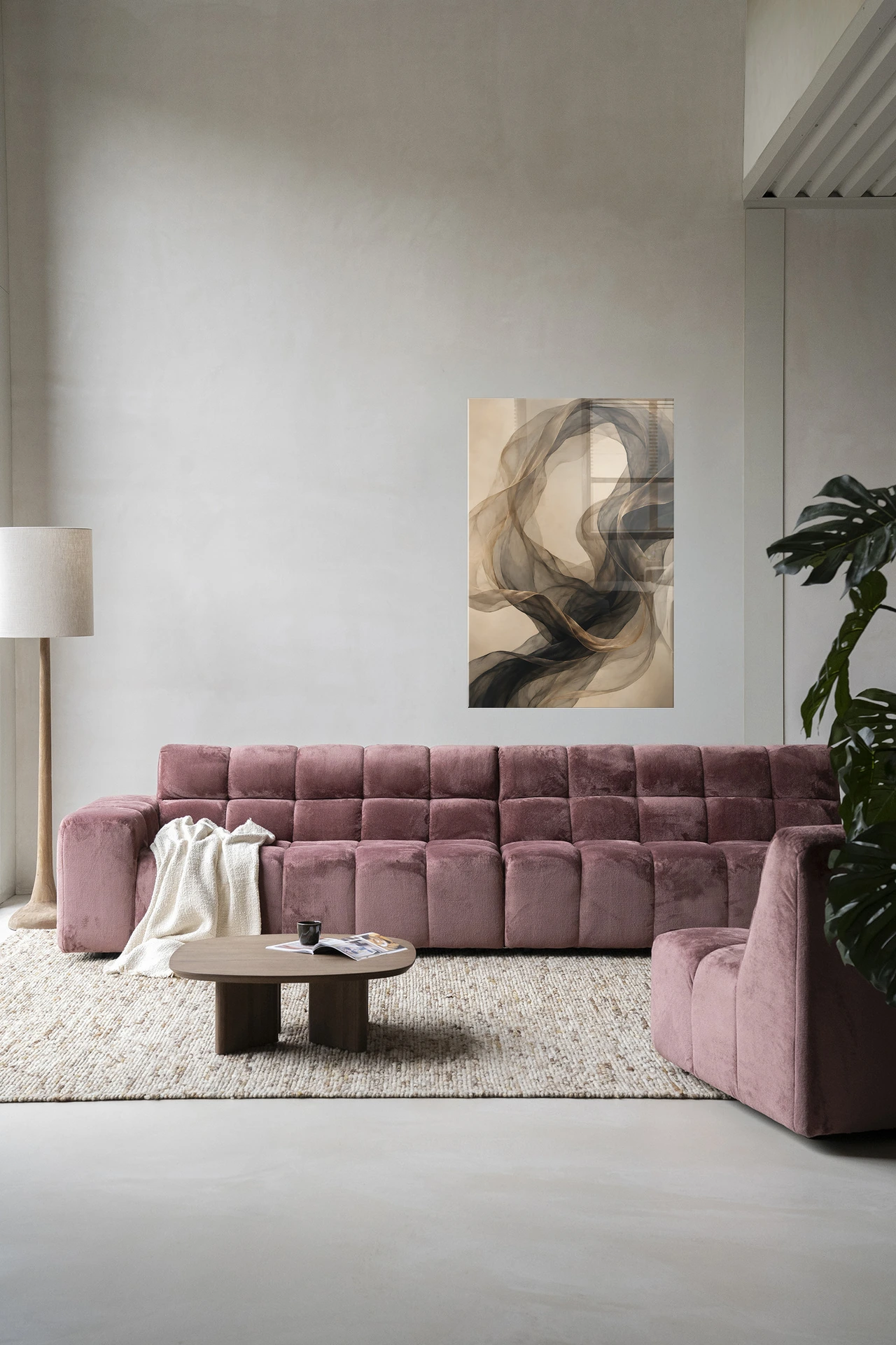 Wandtuch Organic Flow - Urban Cotton