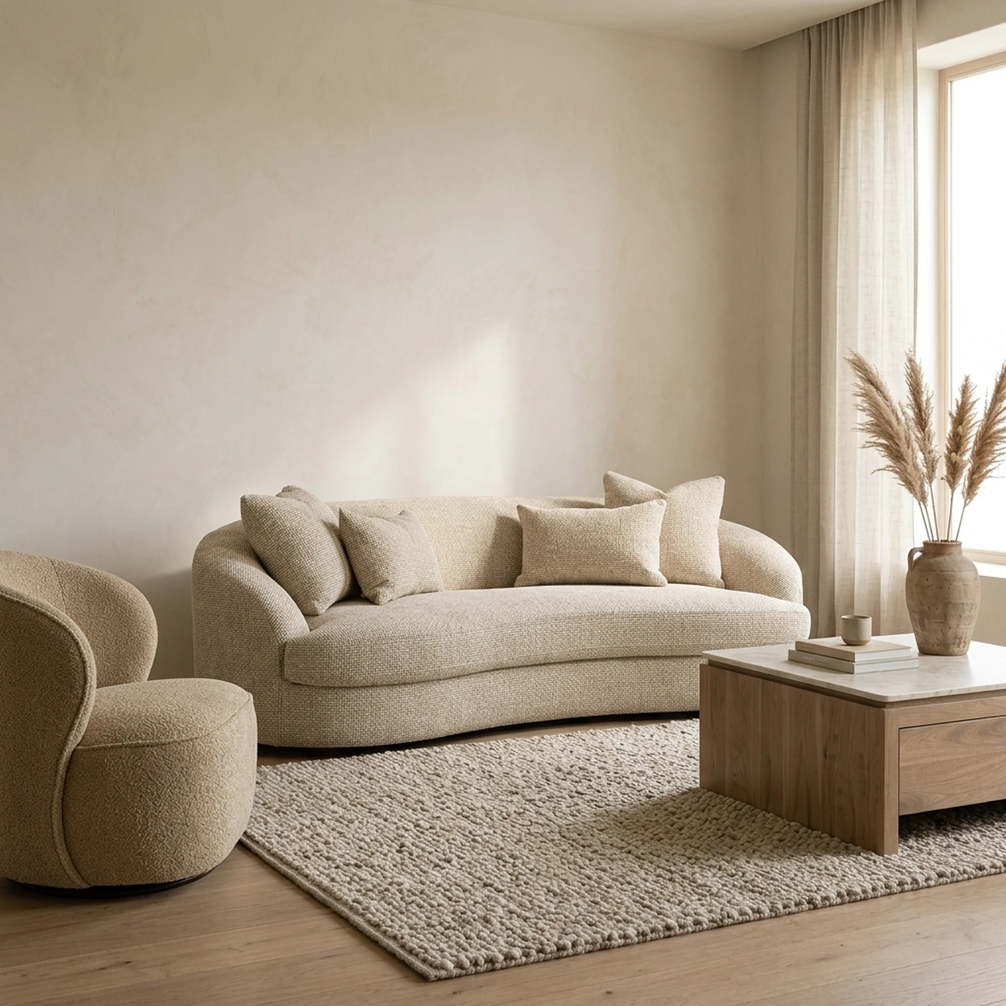 Bank Morena cream blockweave - Richmond Interiors