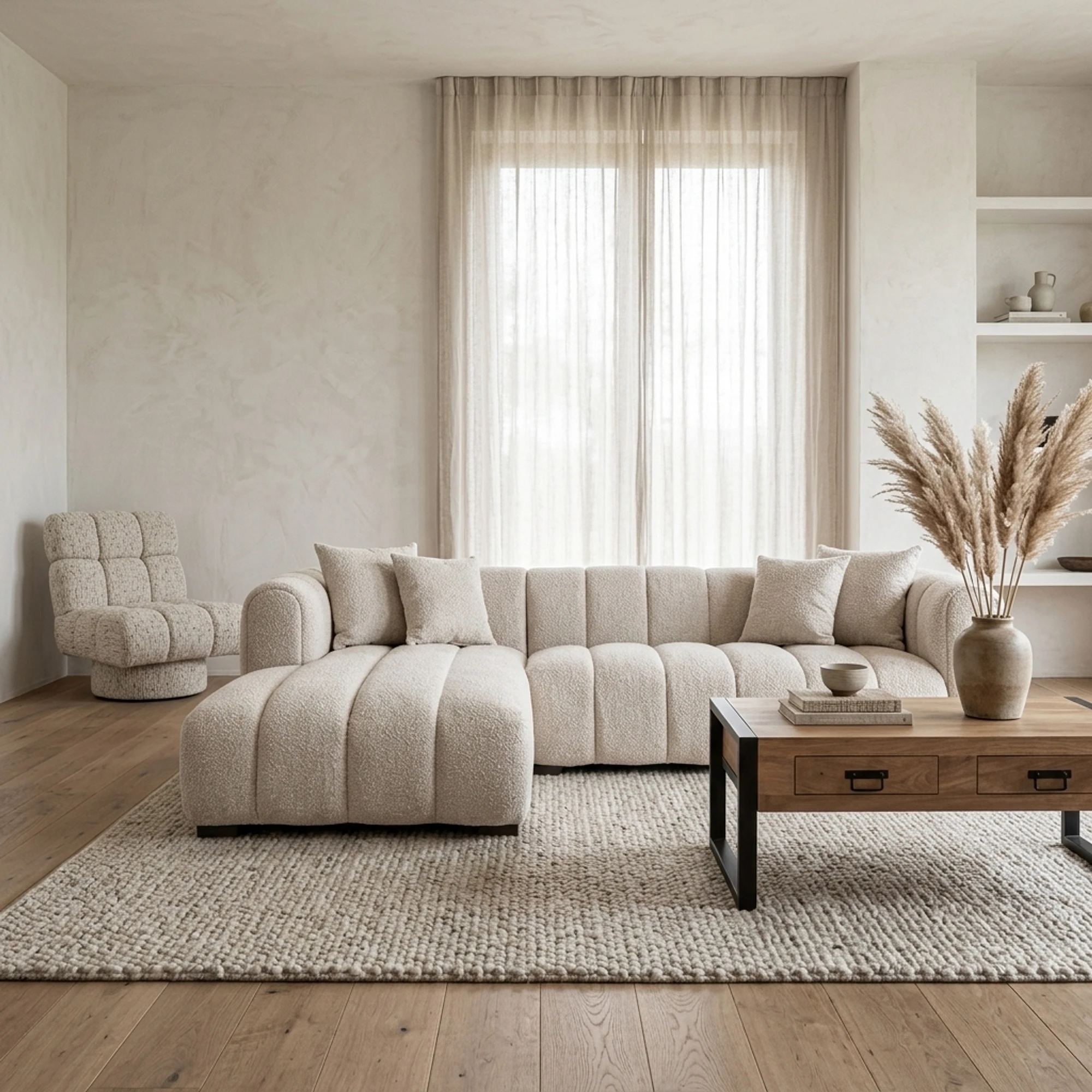Bank Novaro natural fancy lounge links - Richmond Interiors