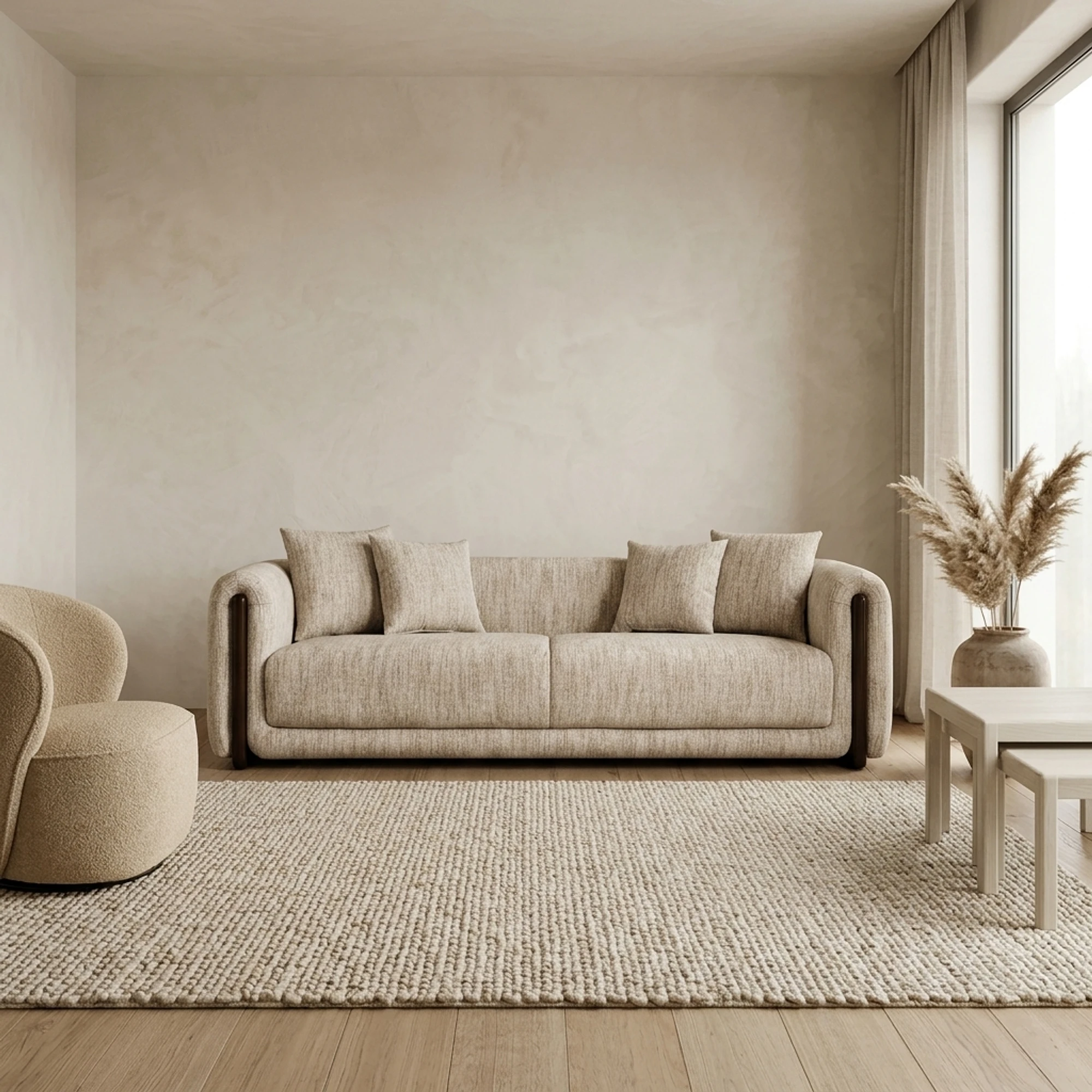 Bank Winslov natural softweave brandvertragend - Richmond Interiors