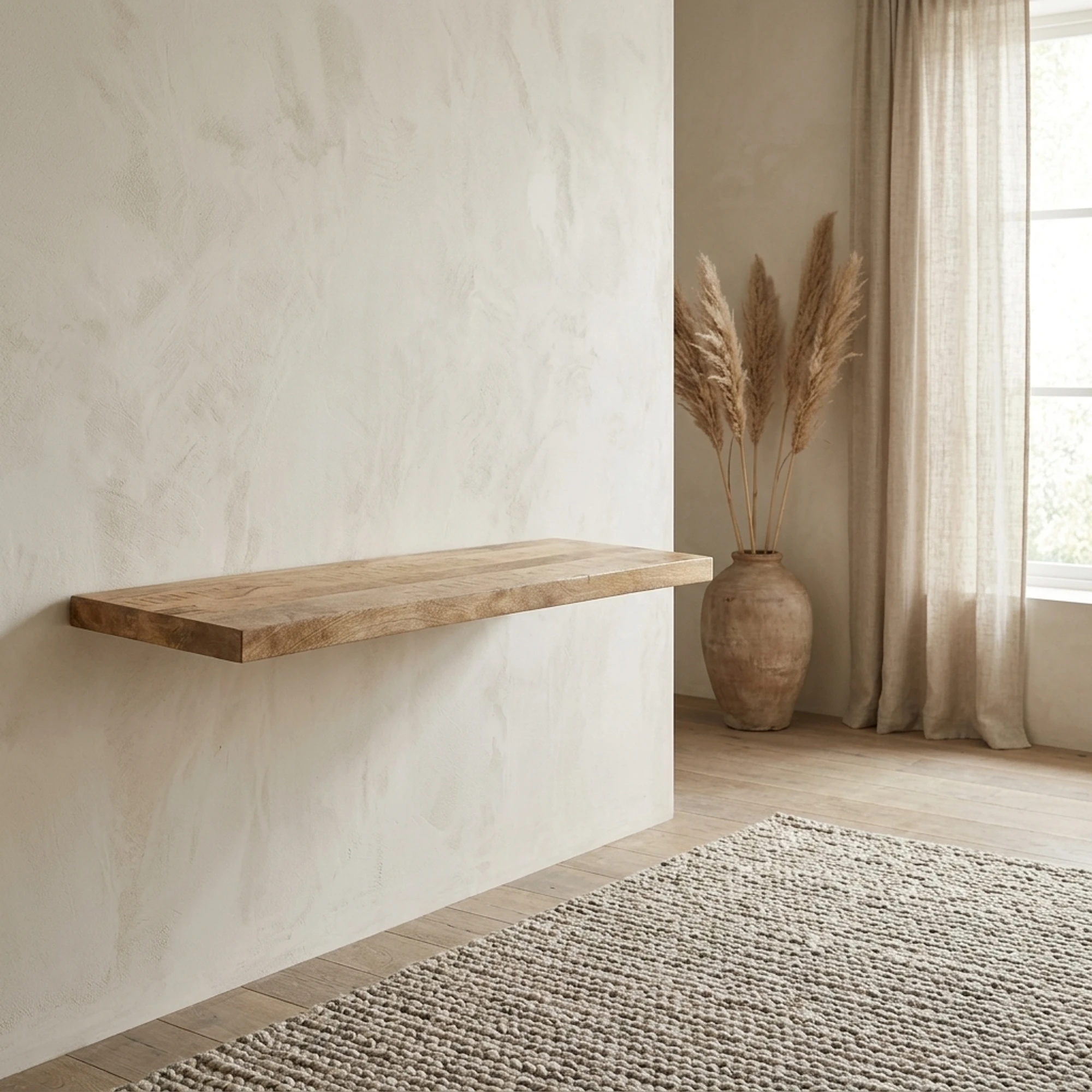 Massives Mangoholz-Sofablatt - Benoa