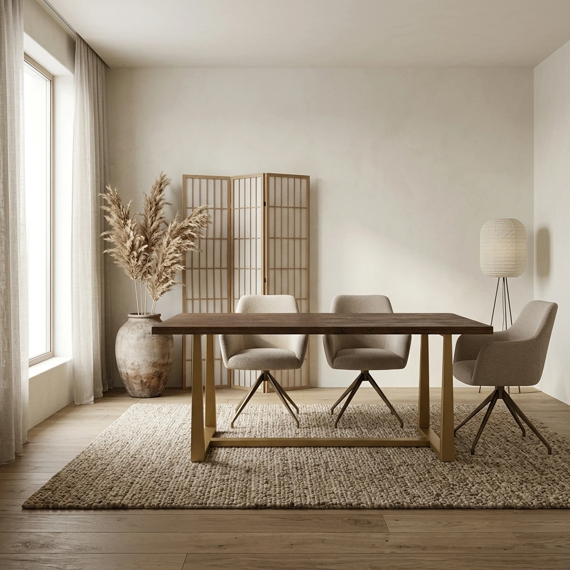 Esstisch Belvedere braun Rechteck - Tower Living