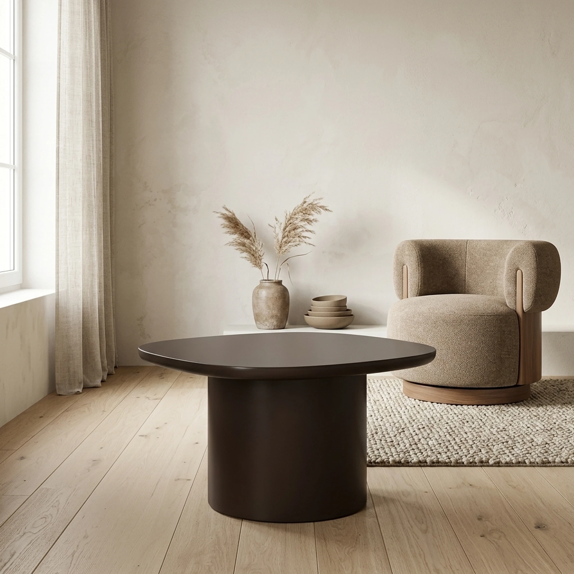 Almundi Side Table chocolat brown - Richmond Interiors