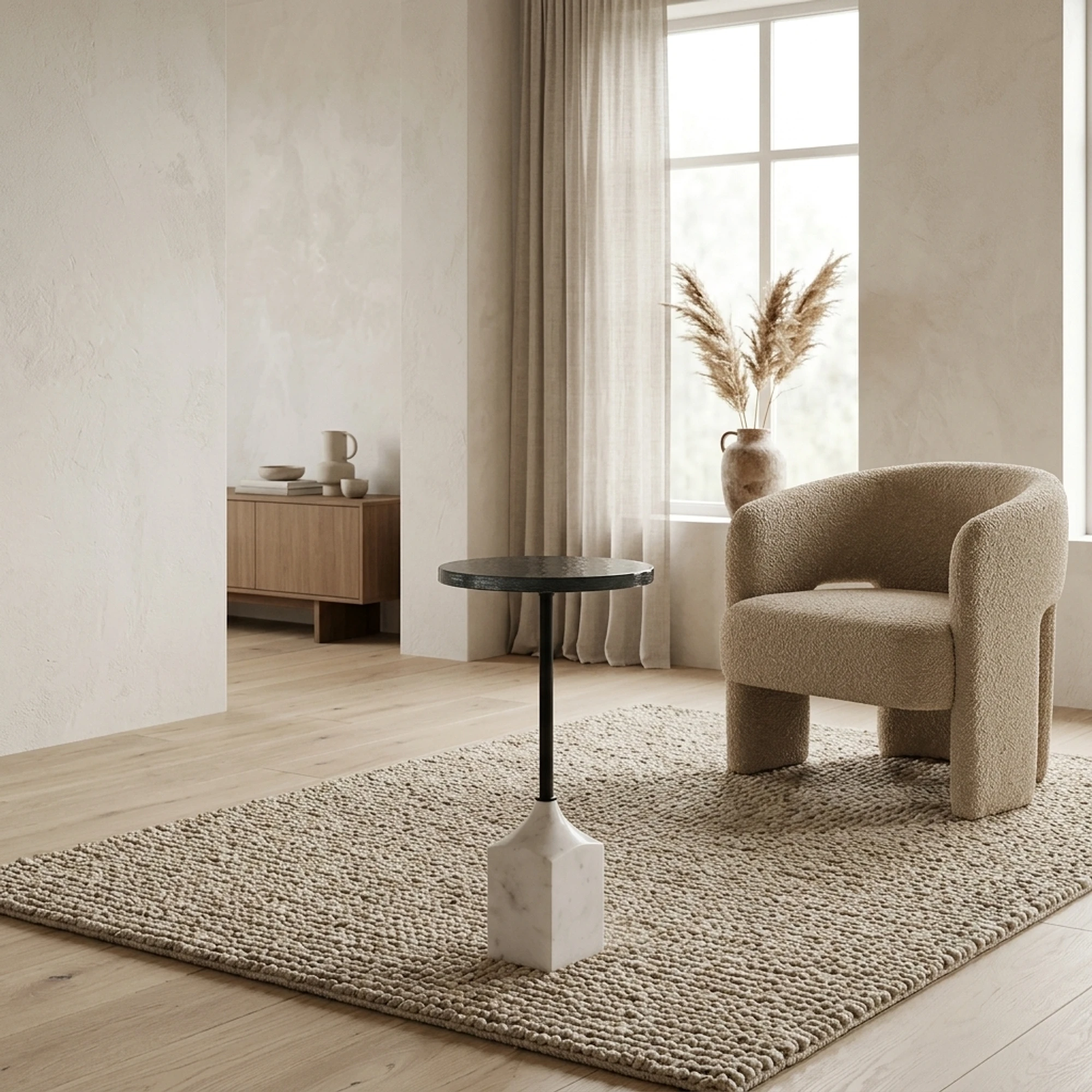 Beistelltisch Aurora white 27Ø - Richmond Interiors
