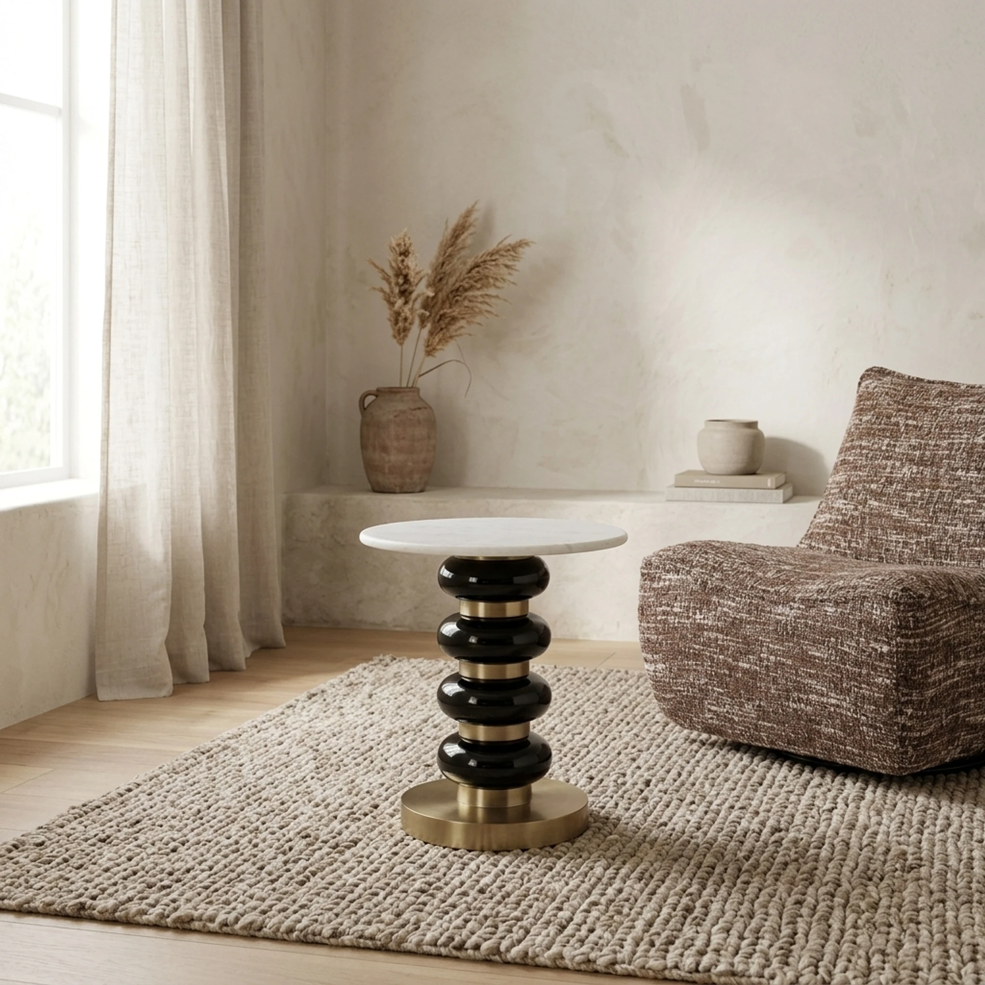 Beistelltisch Boann black - Richmond Interiors