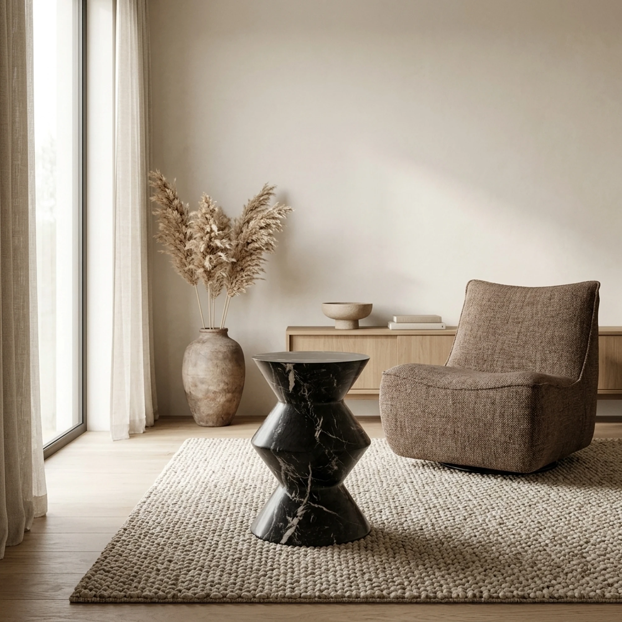 Beistelltisch Bosco black - Richmond Interiors