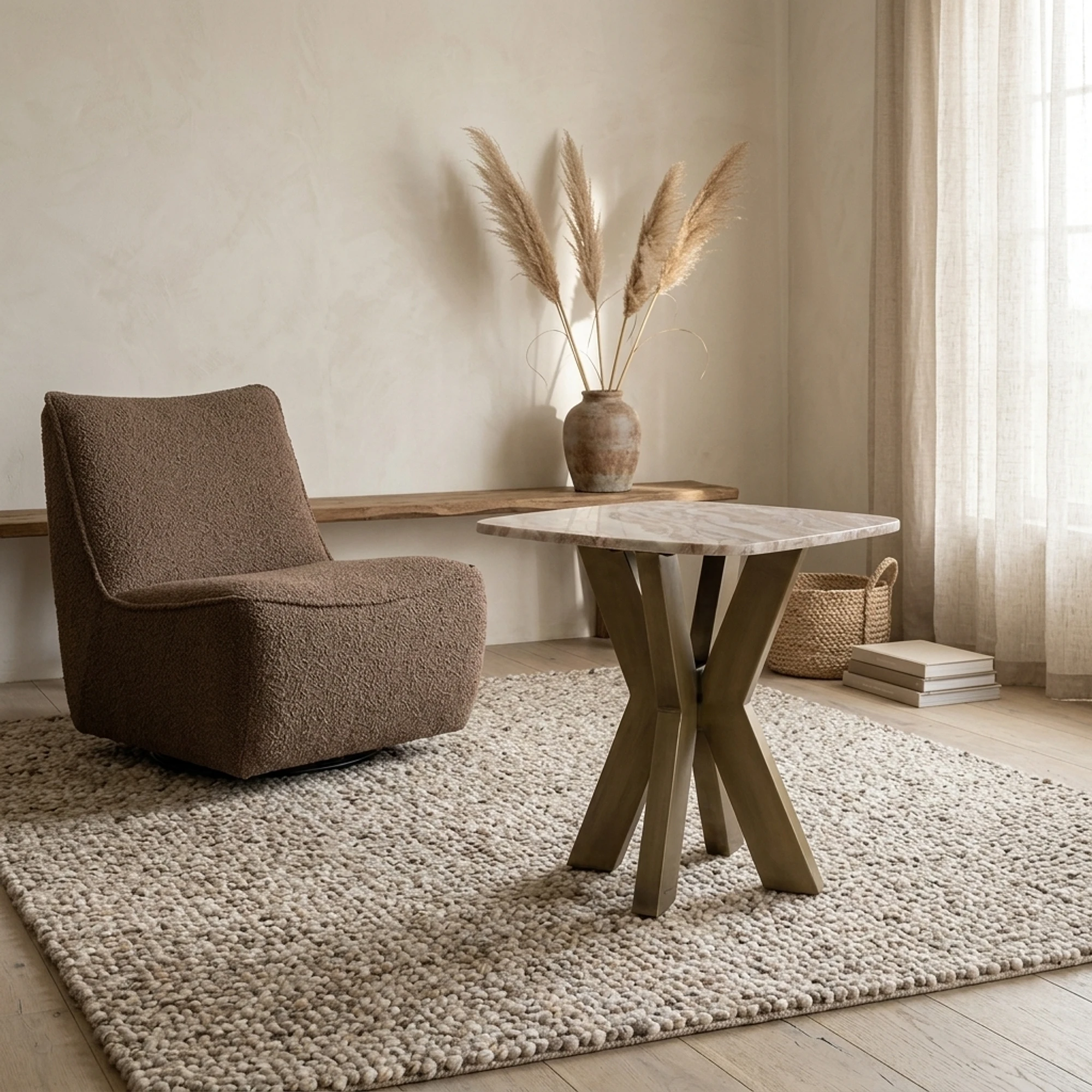 Side Table Bottega Blush beige - Richmond Interiors