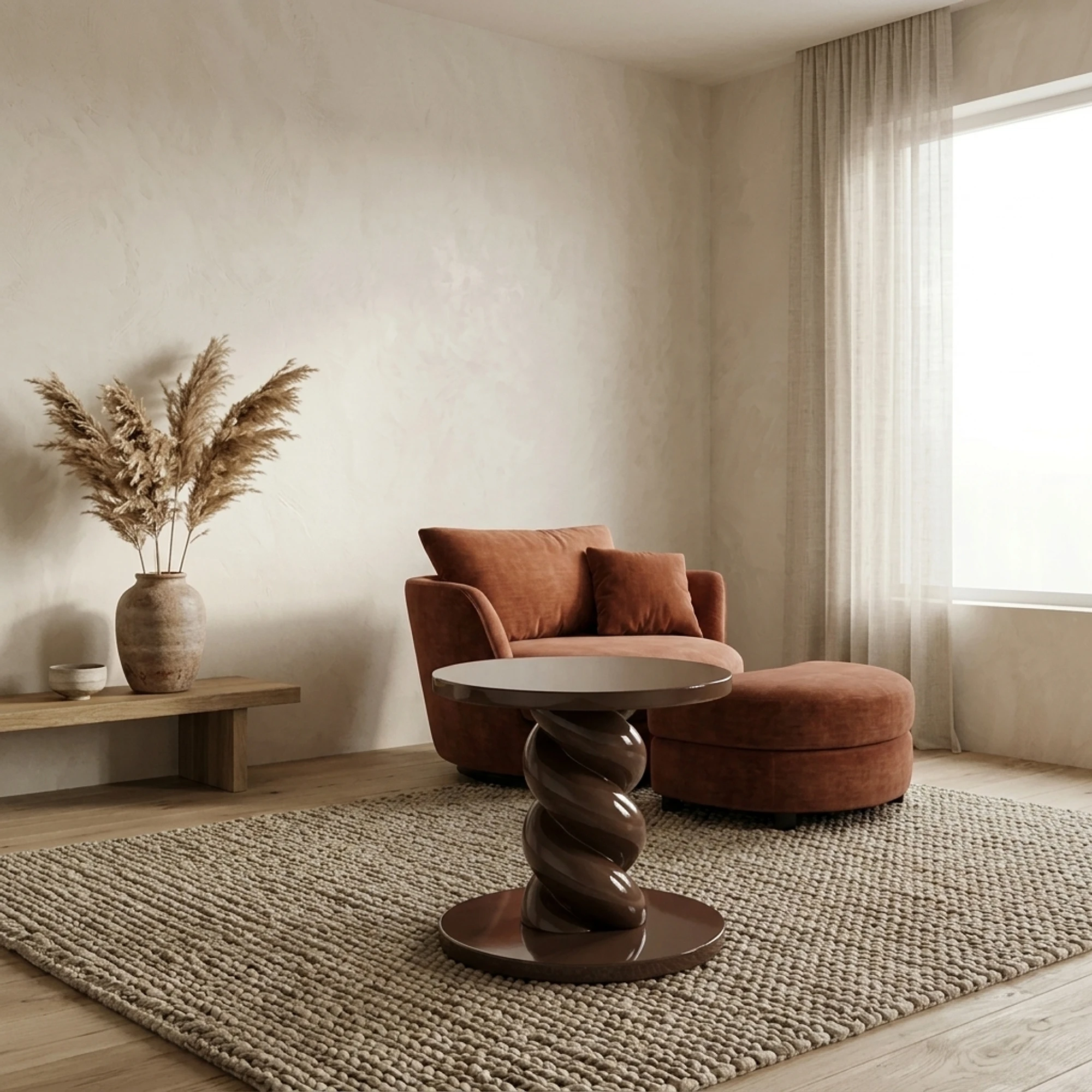 Beistelltisch Celeste Chestnut - Richmond Interiors
