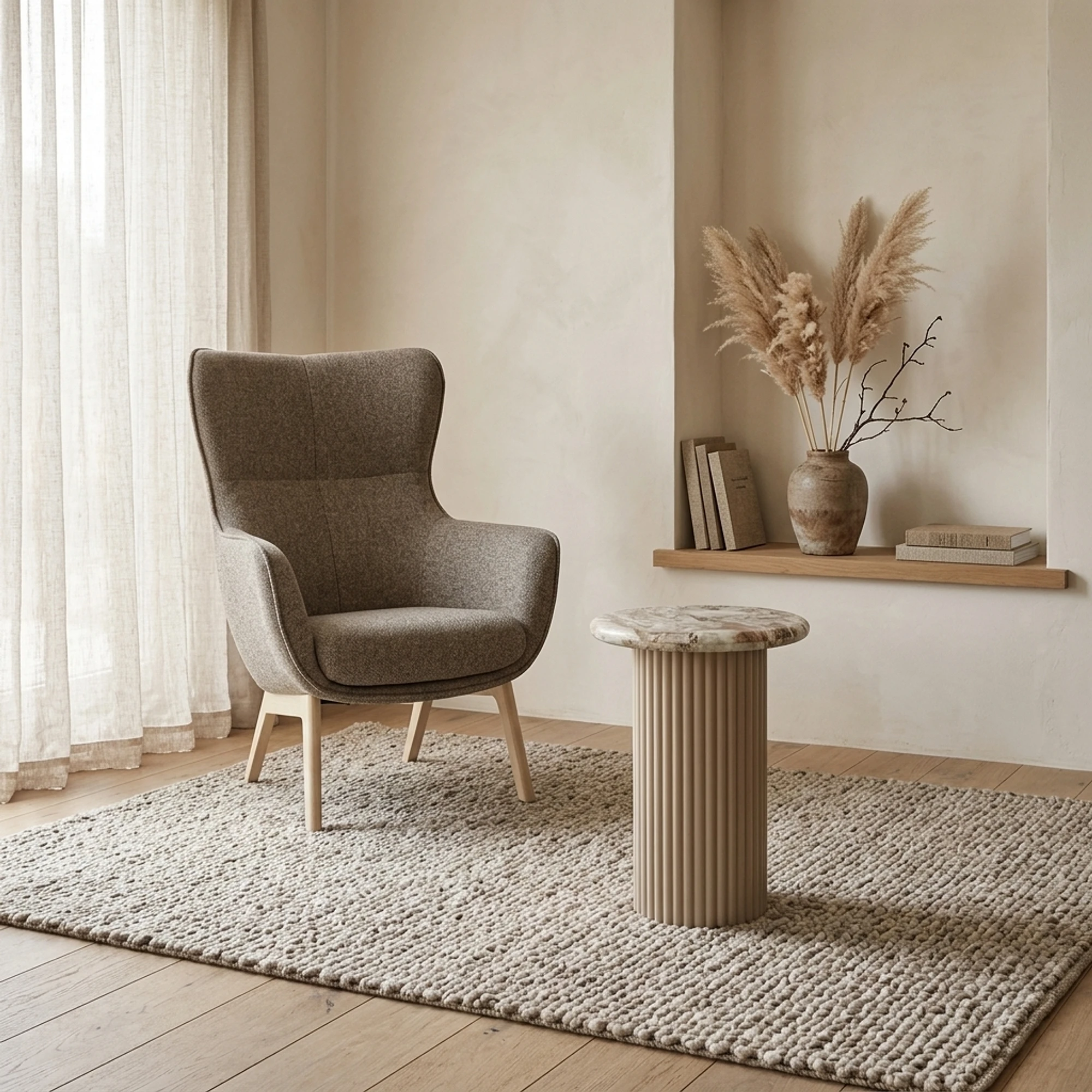 Side table Coronel Blush beige - Richmond Interiors