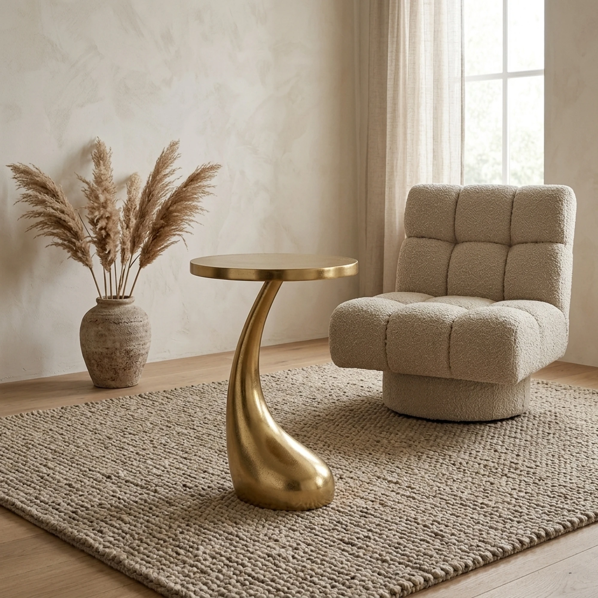 Bijzettafel Dolphin gold - Richmond Interiors