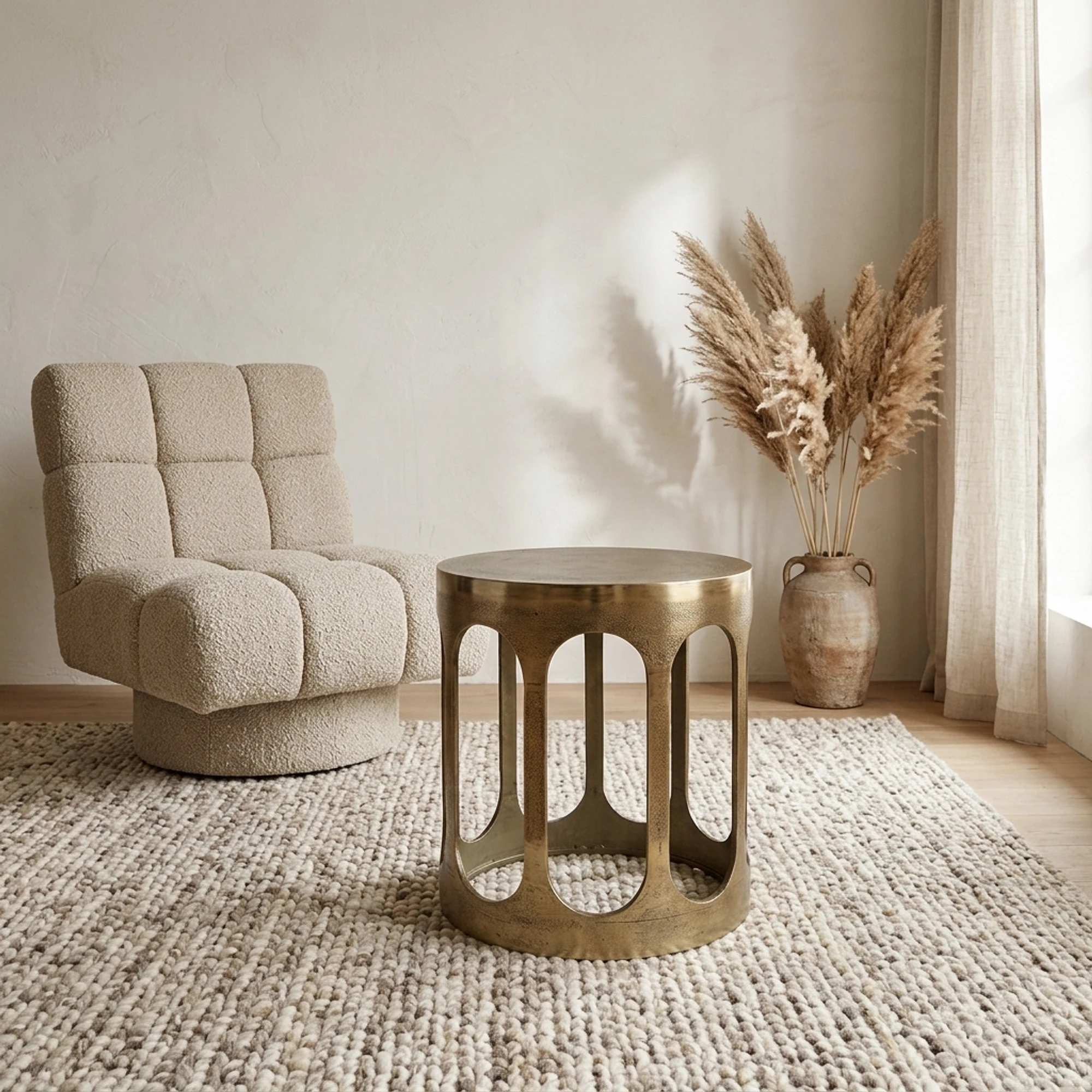 Beistelltisch Du Pont brushed gold - Richmond Interiors