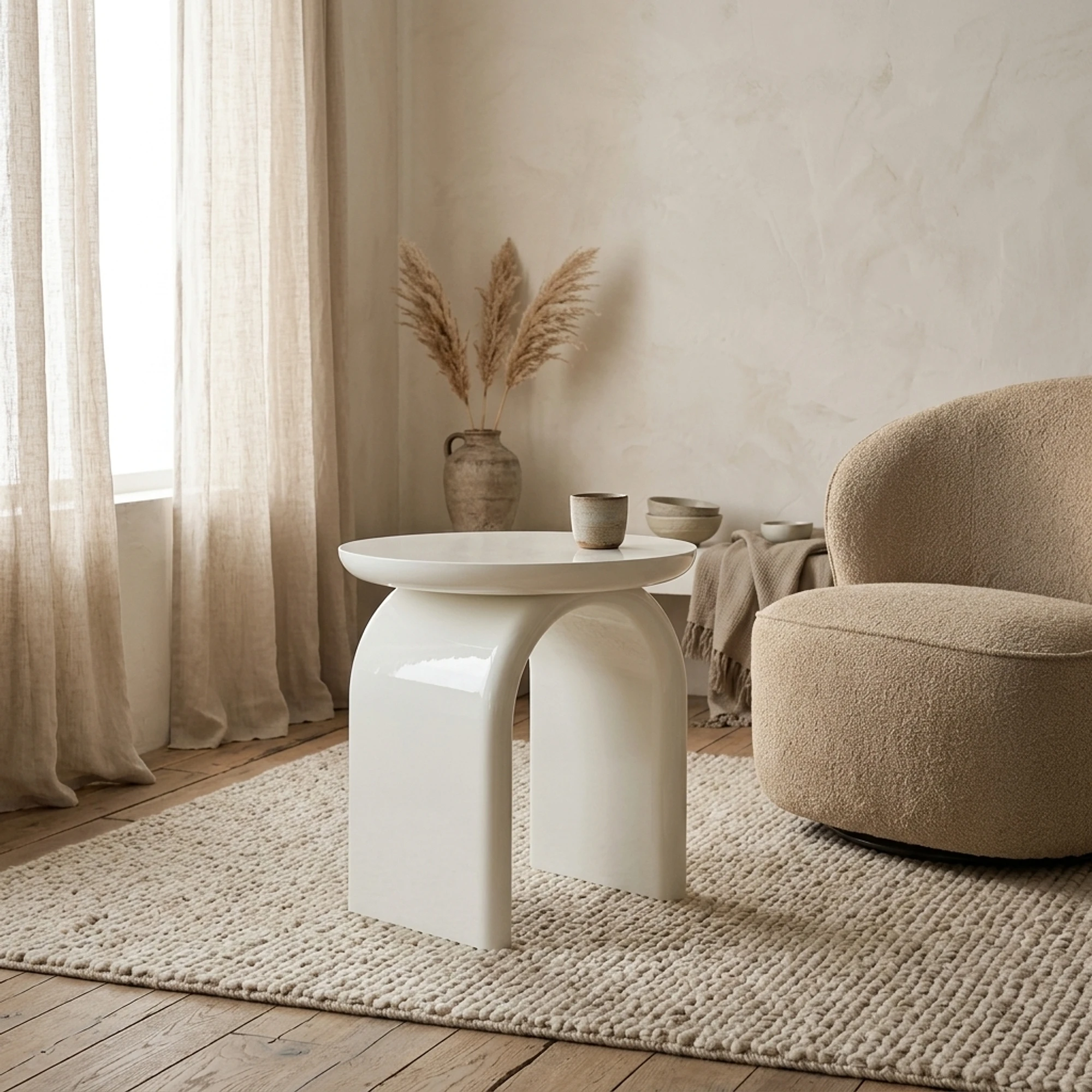 Beistelltisch Merrick coconut milk - Richmond Interiors