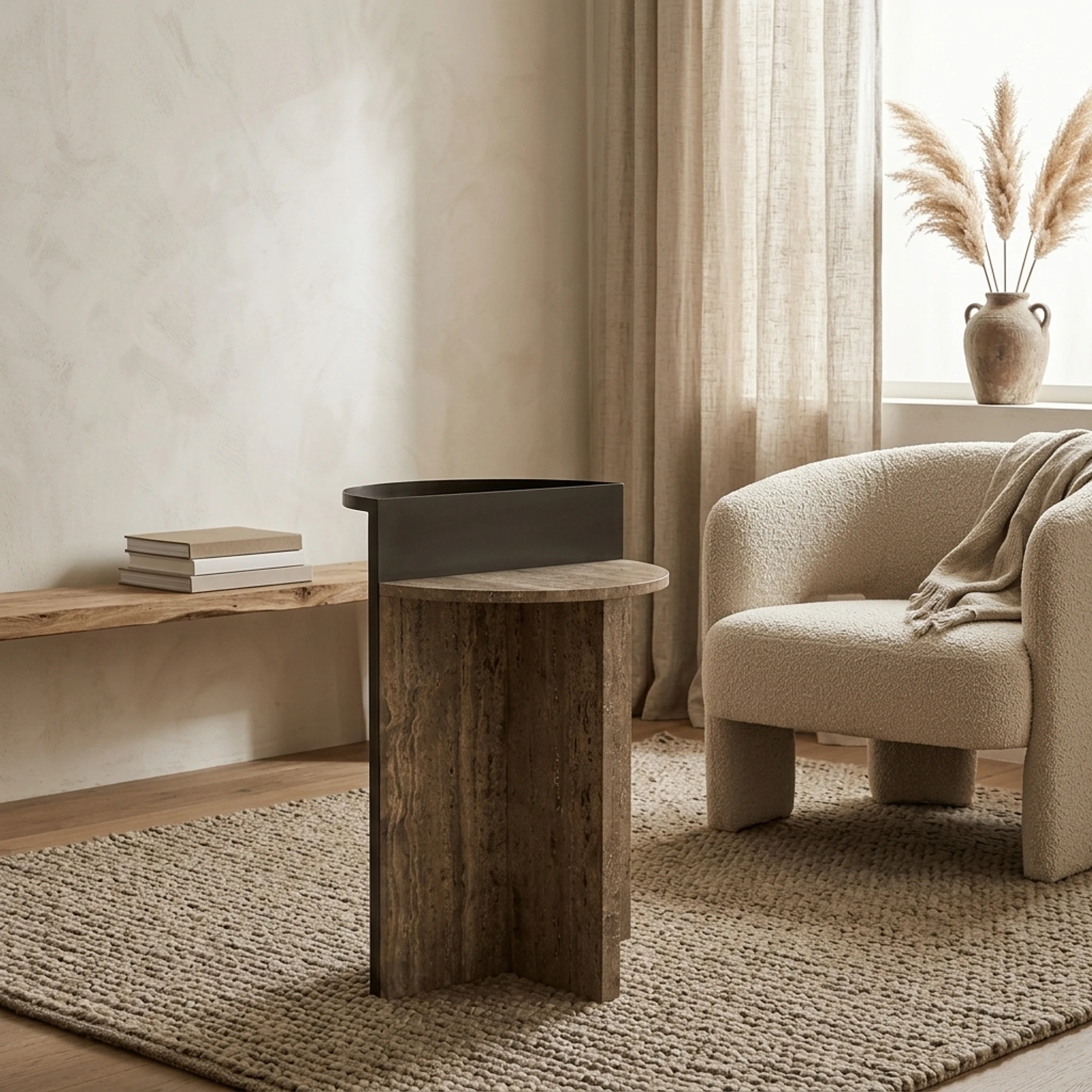 Side table Russo ash brown - Richmond Interiors