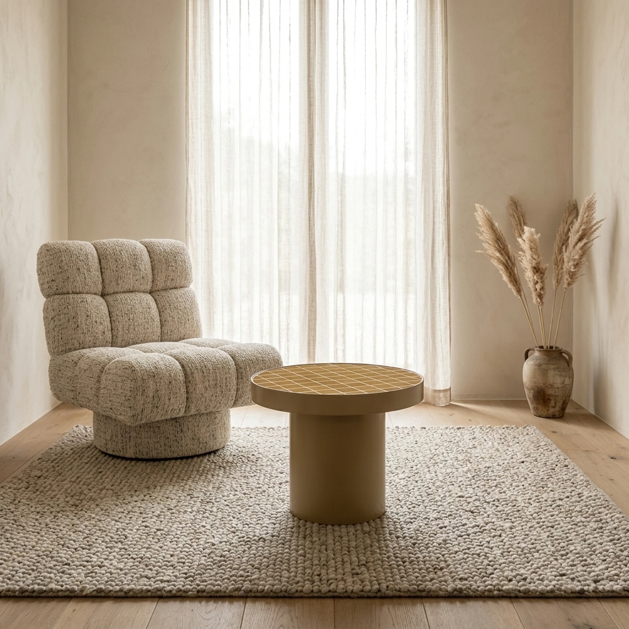 Side Table Tylo Camel 46cm - Brix