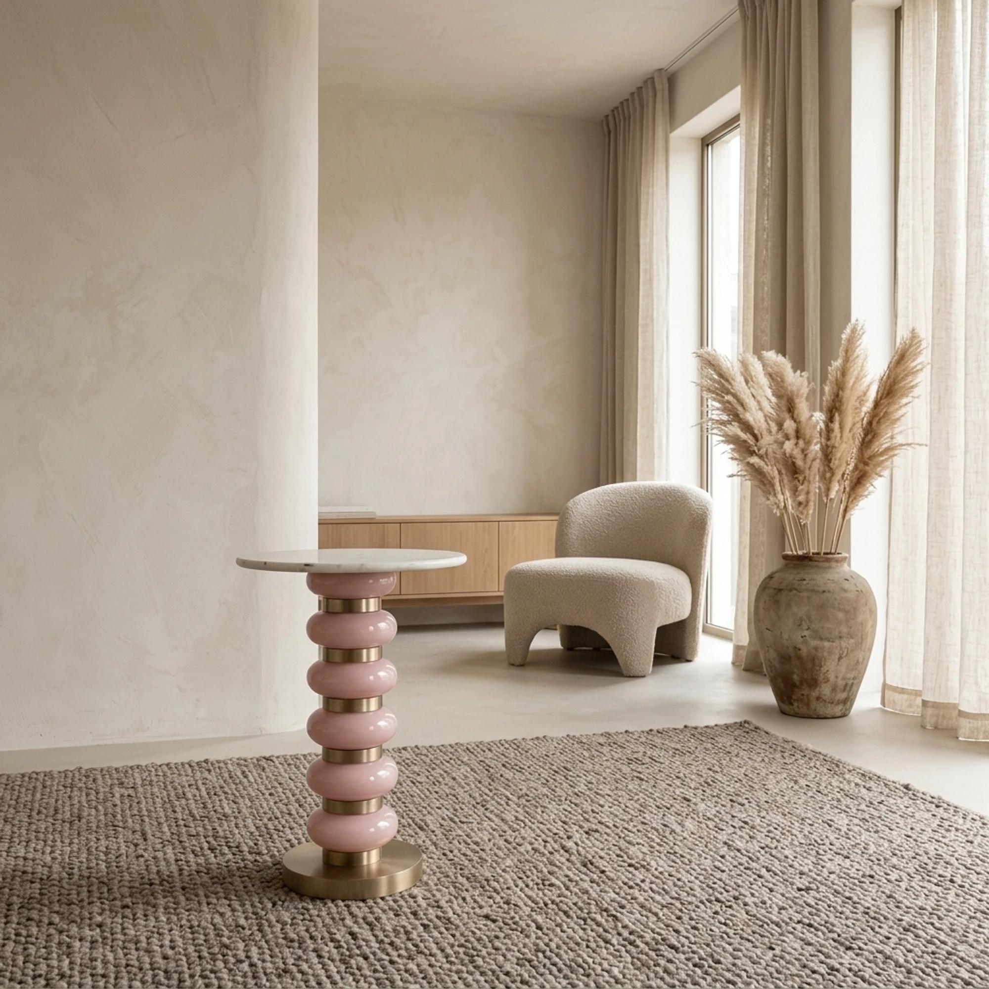 Beistelltisch Villeray pink - Richmond Interiors