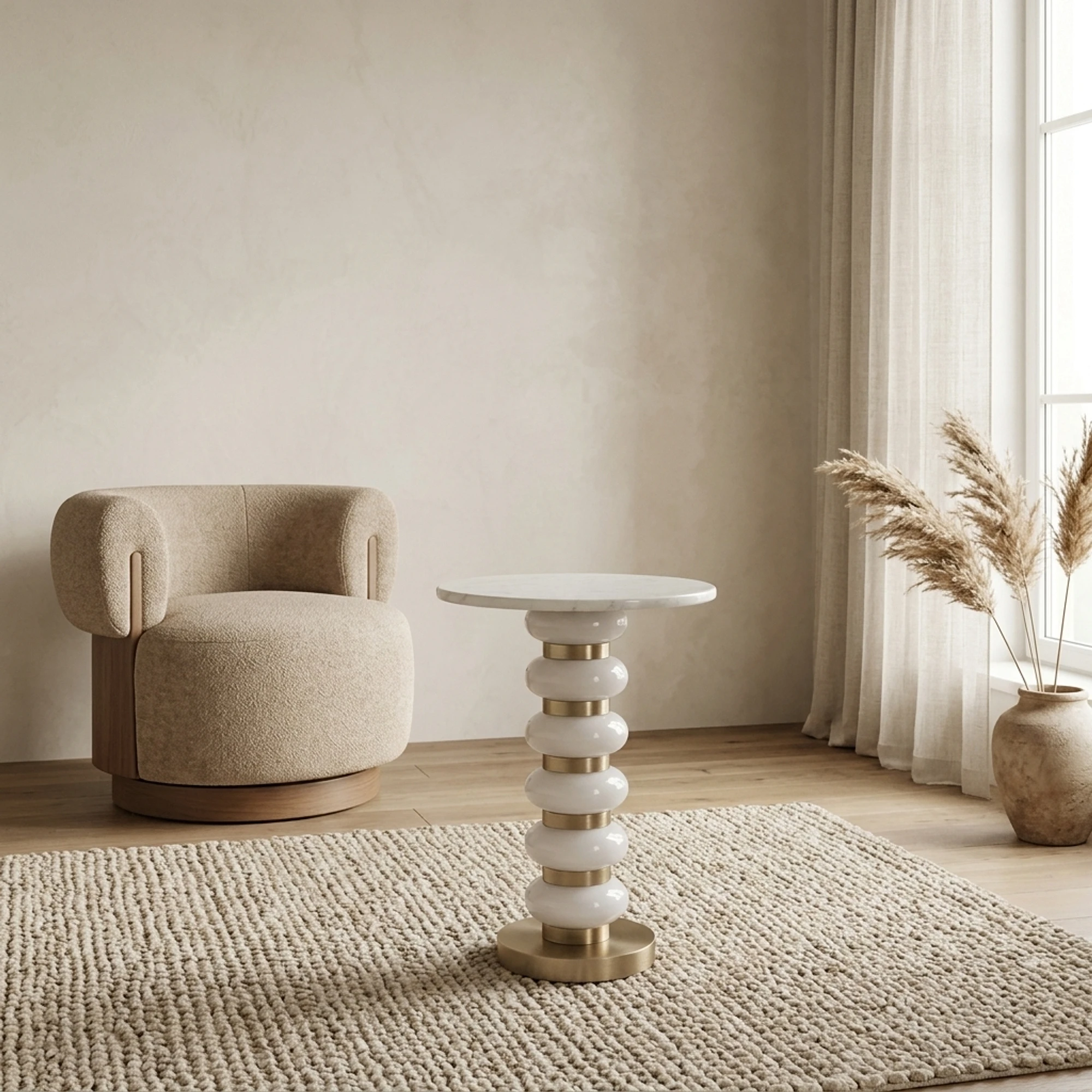 Beistelltisch Villeray white - Richmond Interiors