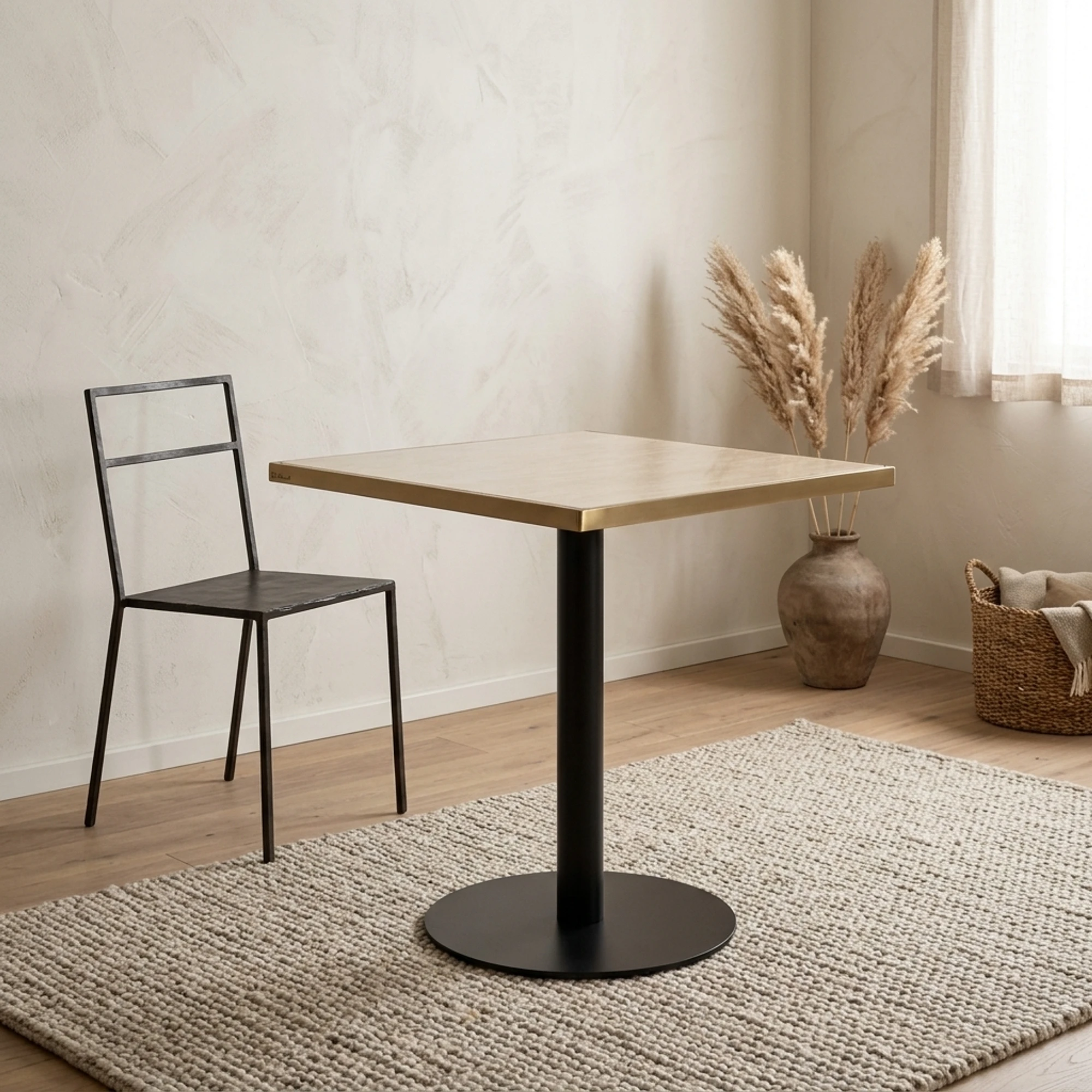 Bistro Table Brazza beige 70x70 - Richmond Interiors