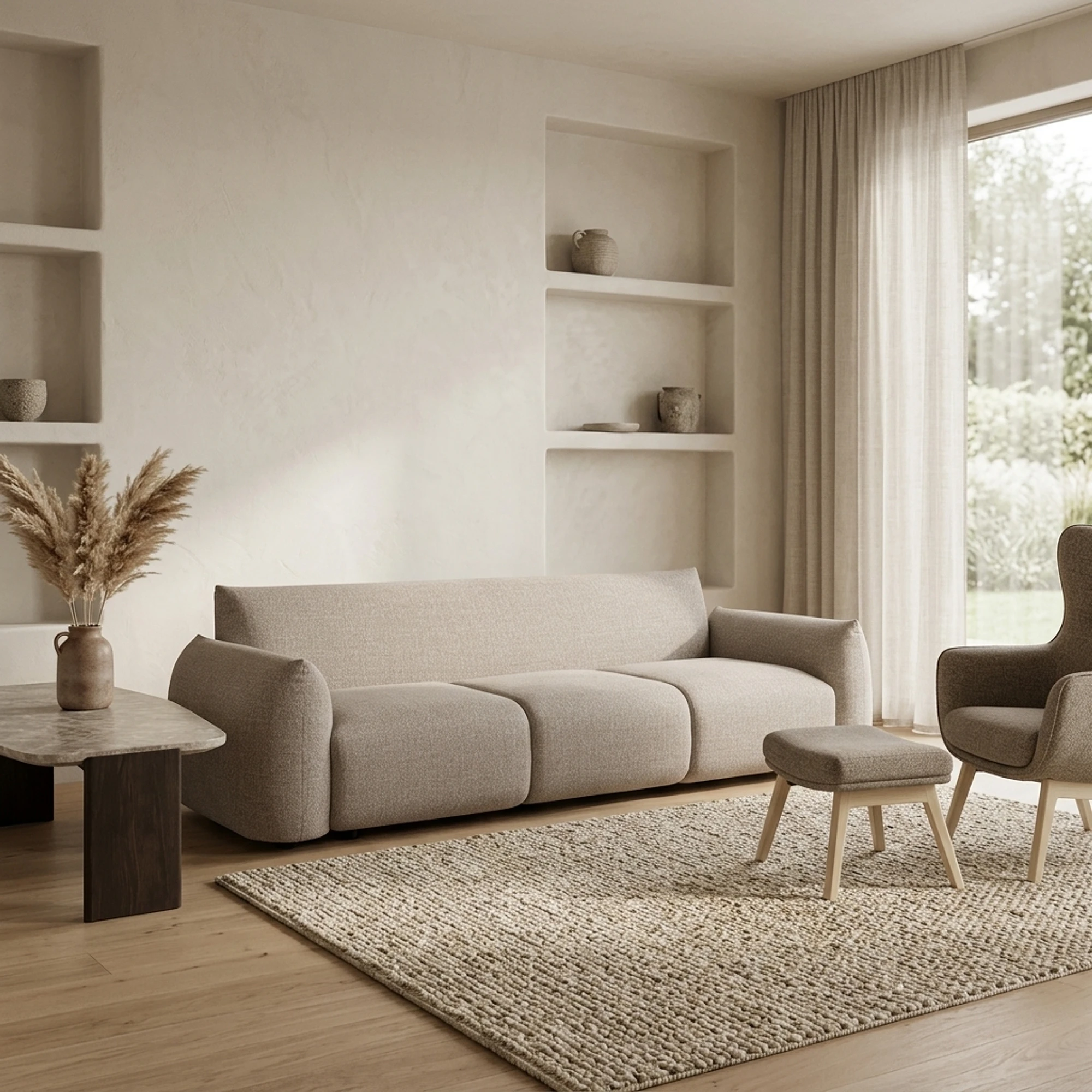 Buiten bank Dawson greige alpine - Richmond Interiors