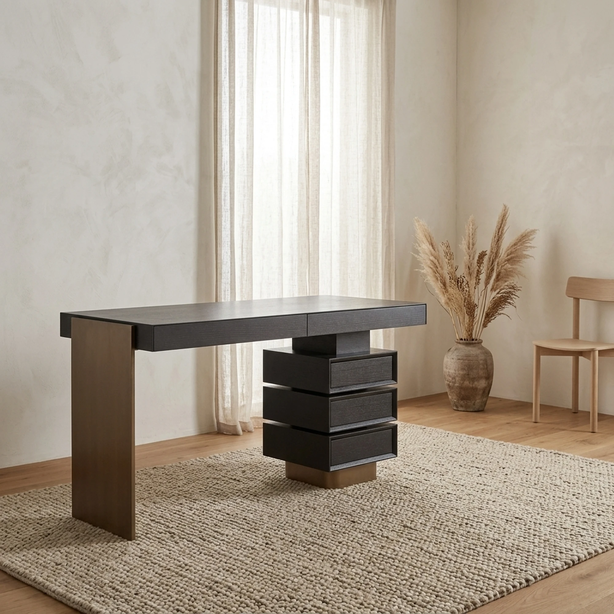 Schreibtisch Alexander Jones charcoal (Connar) - Richmond Interiors