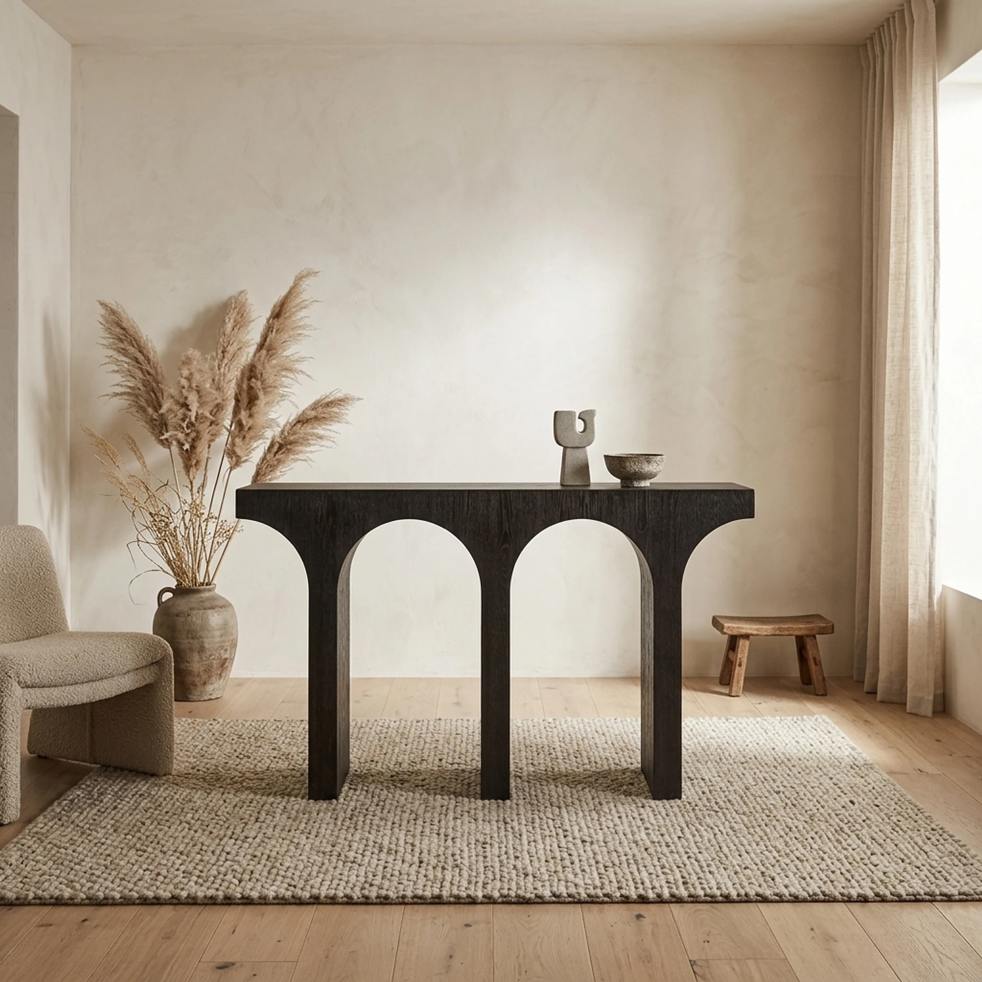 Console Ashford dark brown - Richmond Interiors