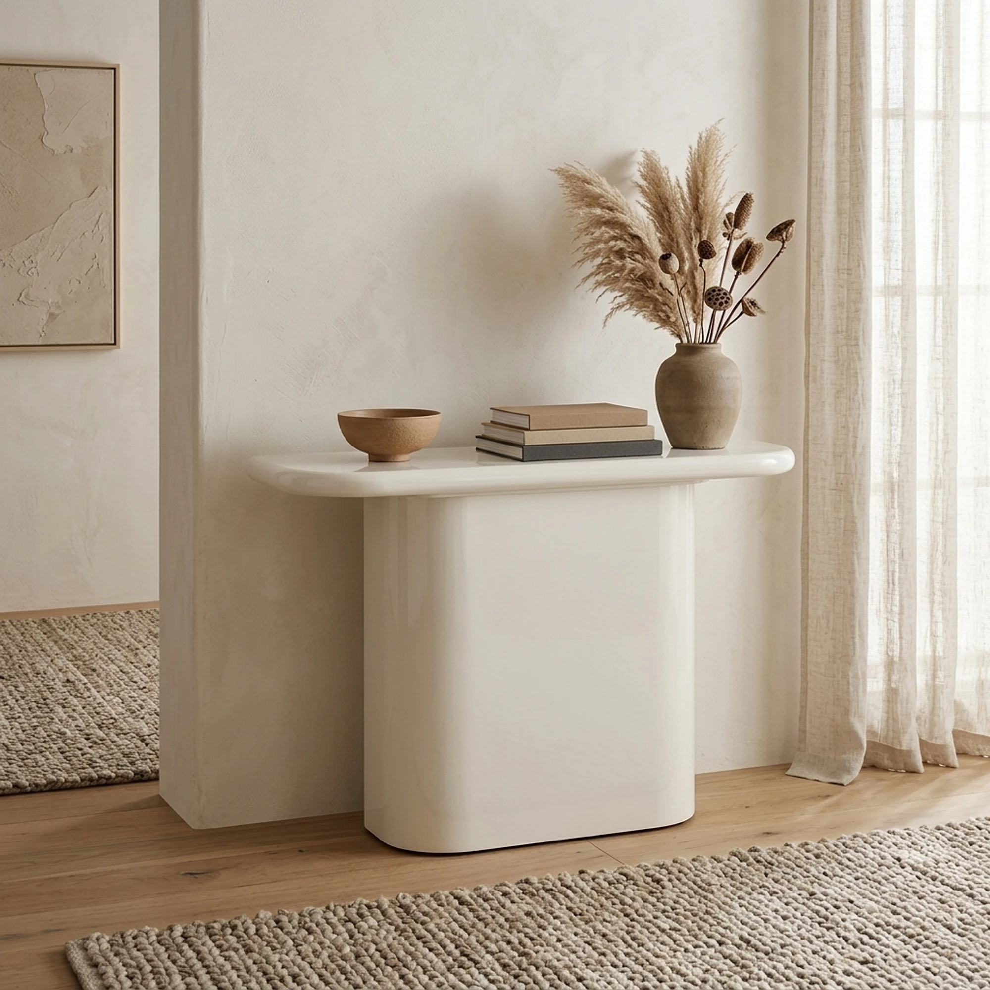 Console Blake coconut milk - Richmond Interiors