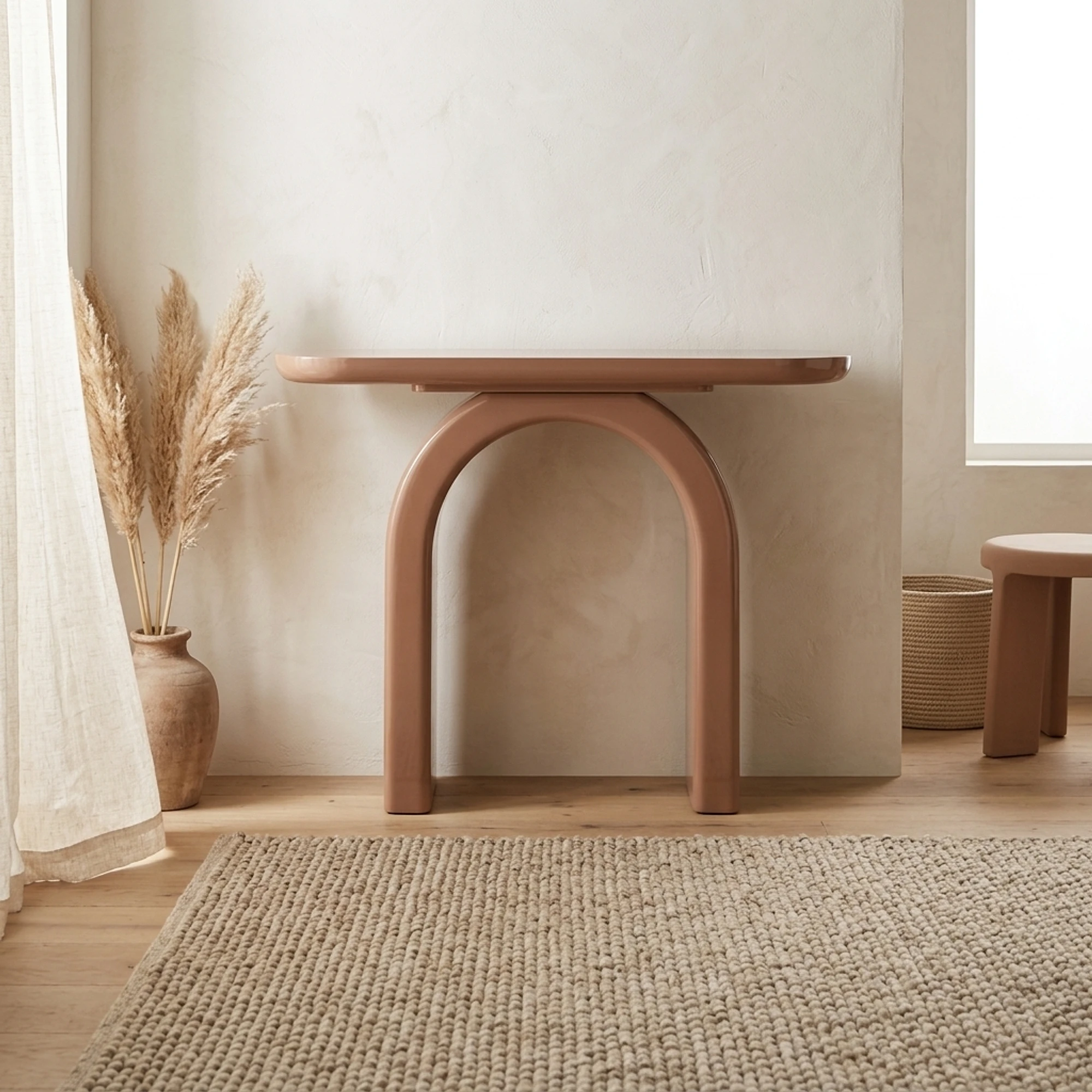 Kourtney Mocha Mousse Console - Richmond Interiors