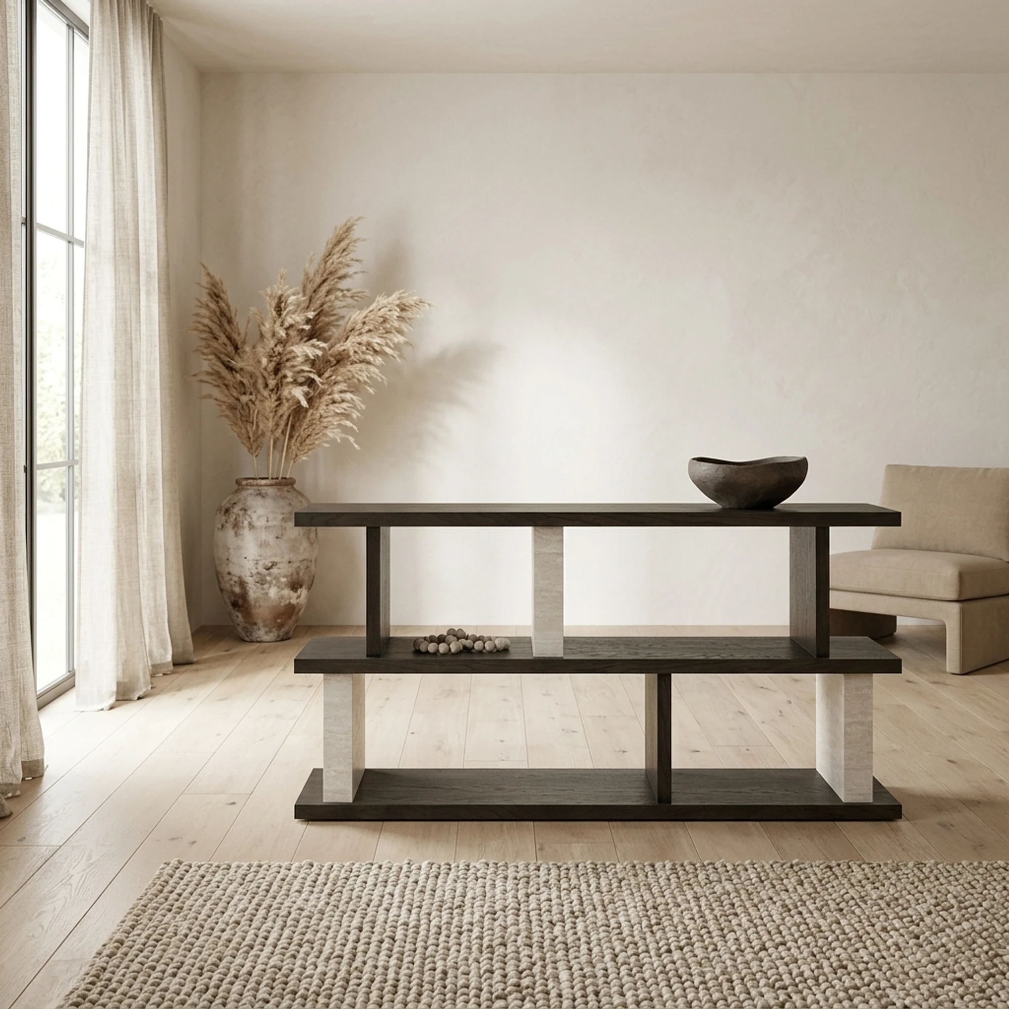 Console Waldorf brown - Richmond Interiors