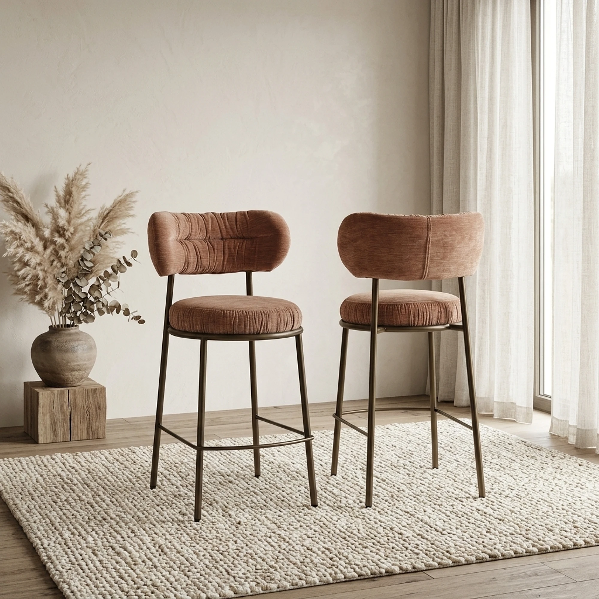 Thekenstuhl Encanto Be straight mocha mousse - Richmond Interiors