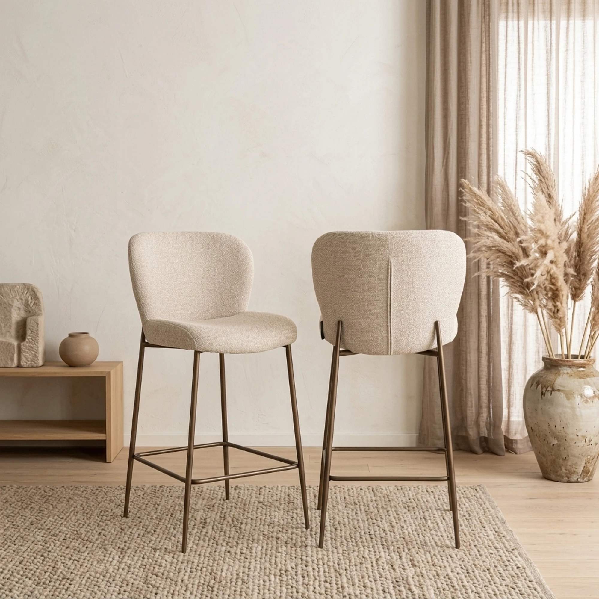 Counterstoel Odarby biscotti - Richmond Interiors