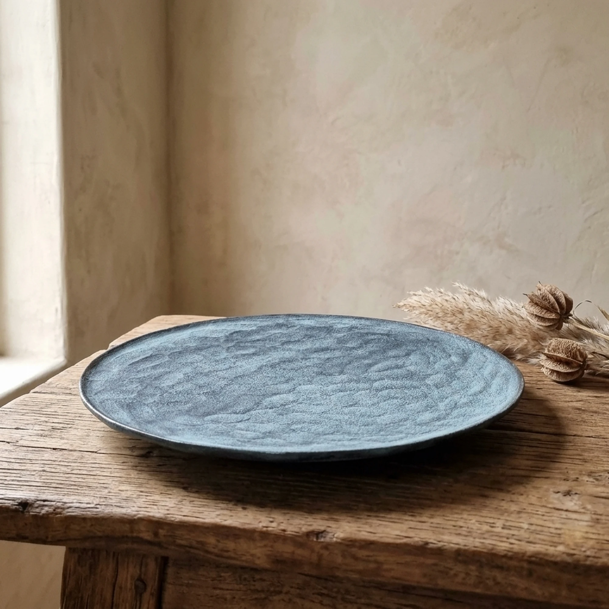 Dienblad Decoratief Blauw Patina 35 - Benoa