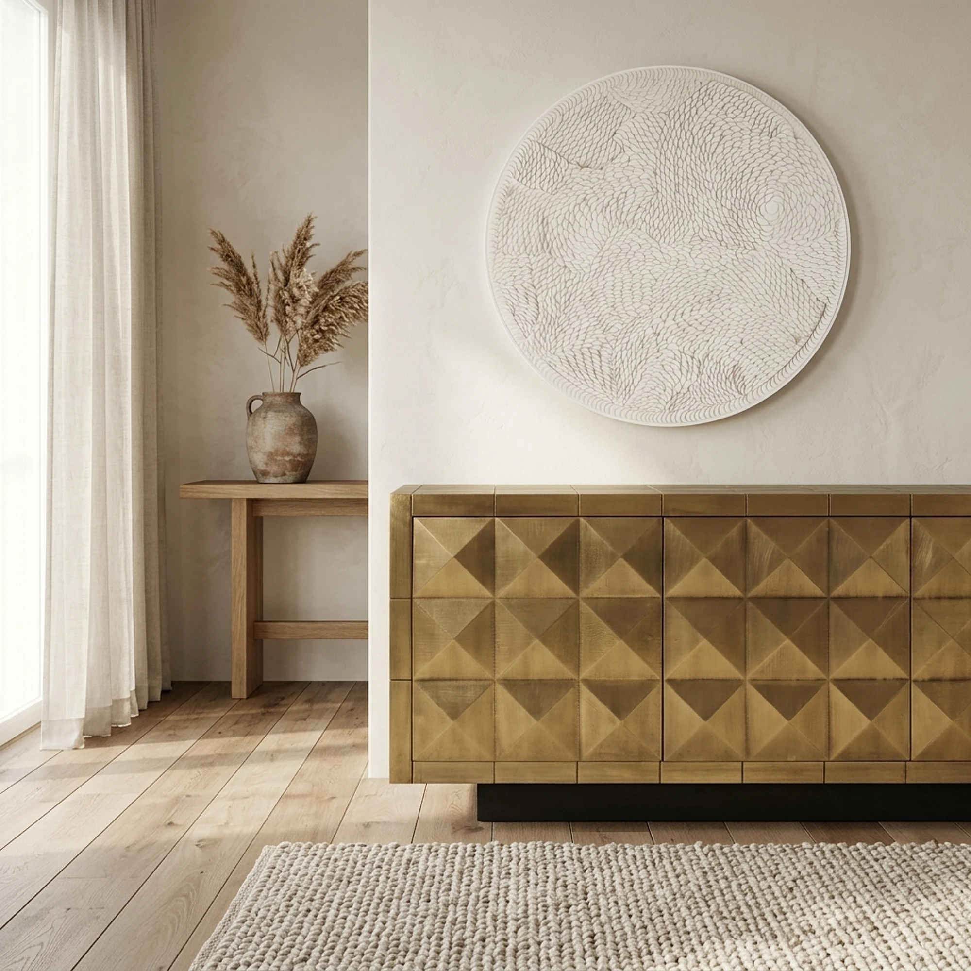 Sideboard Collada brushed gold - Richmond Interiors