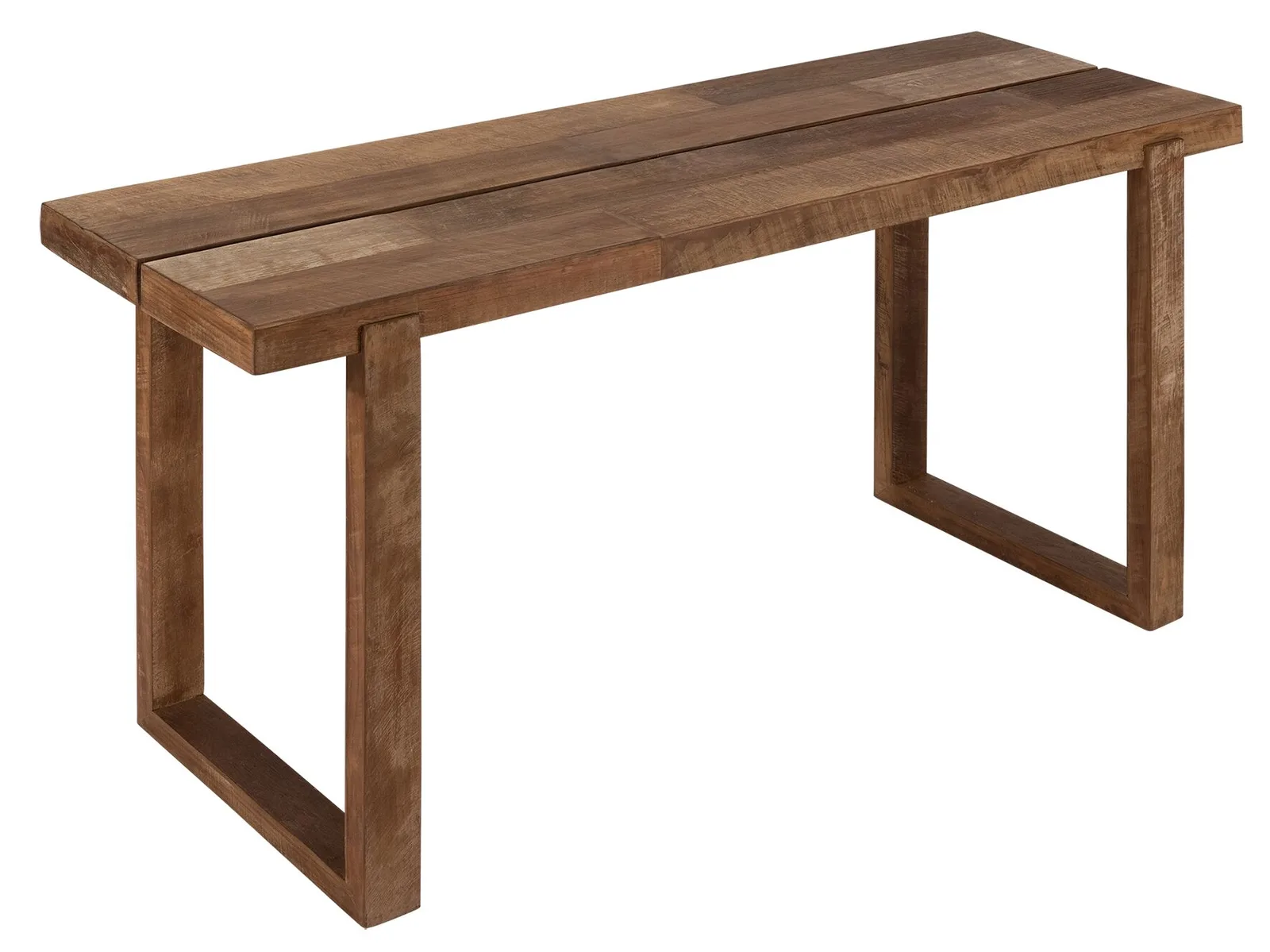 Bureau Icon van DTP Home, een houten bureau met twee U-vormige poten op een witte achtergrond