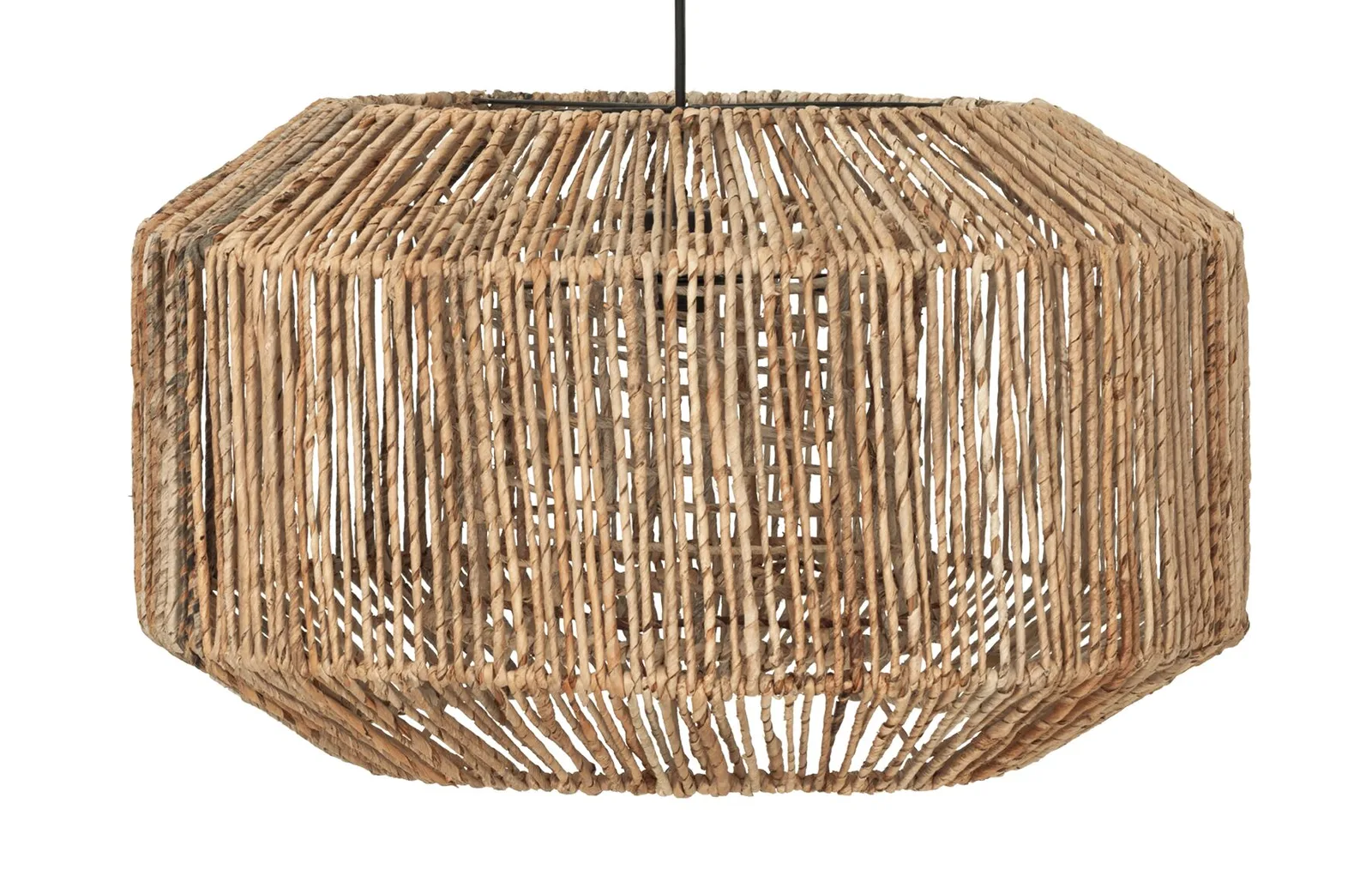 Hanglamp Soller op een witte achtergrond, met de lamp van voren gefotografeerd - MUST Living