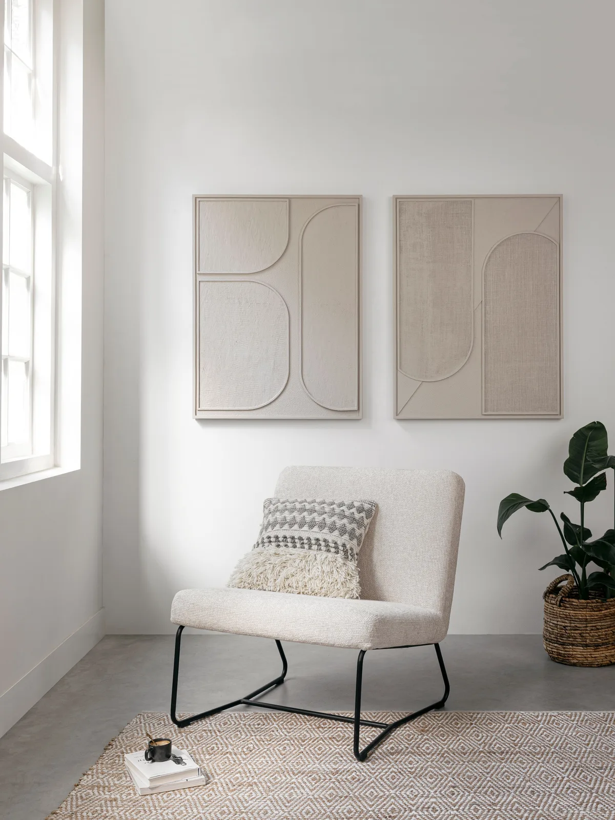 Wall decoration Lorcan Cream - MUST Living