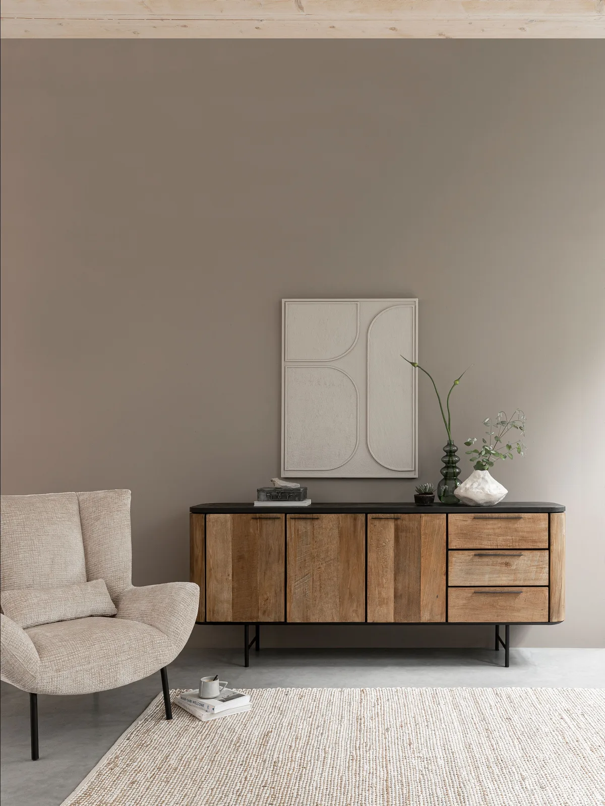 Wall decoration Lorcan Cream - MUST Living